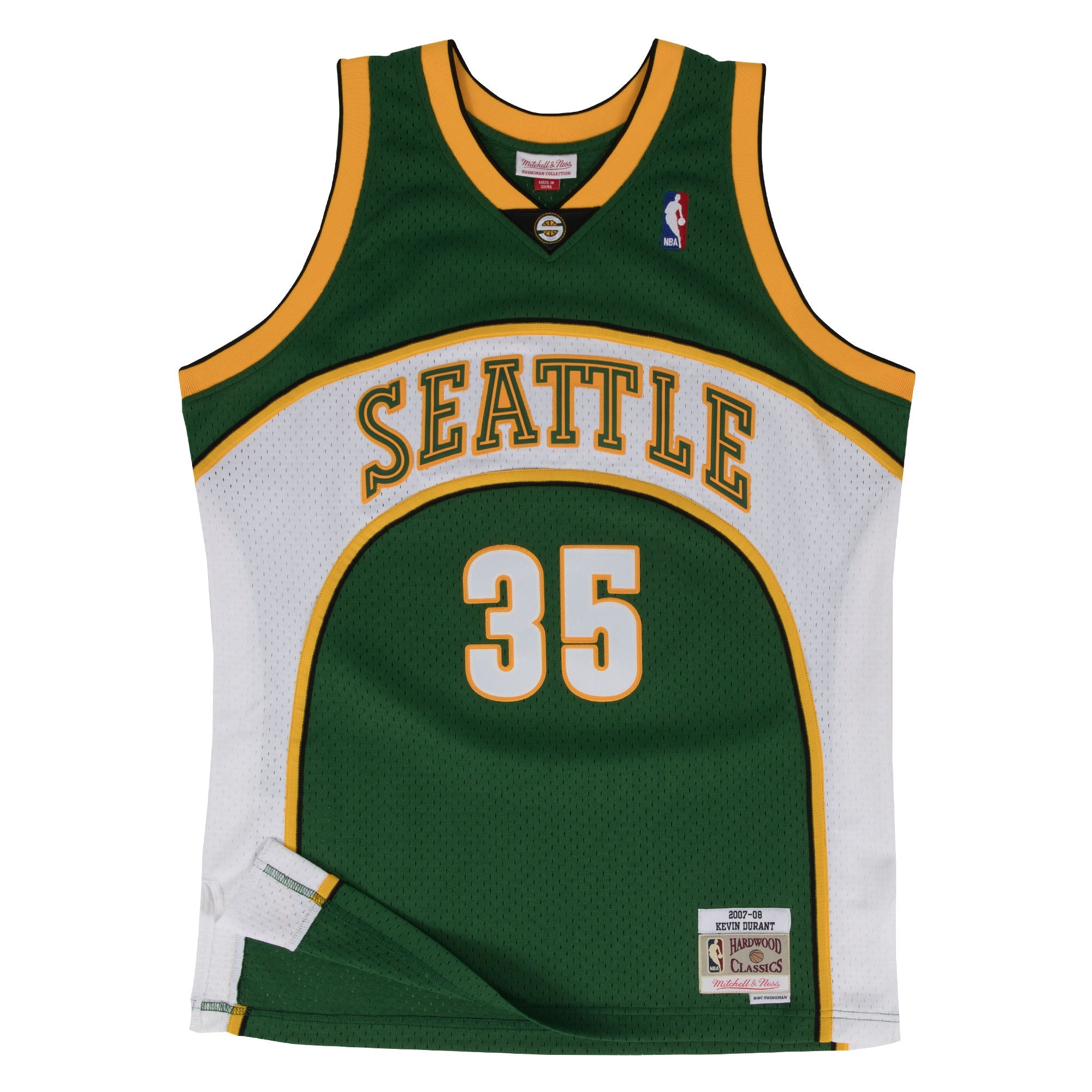 NBA Swingman Road Jersey Supersonics 07 Kevin Durant