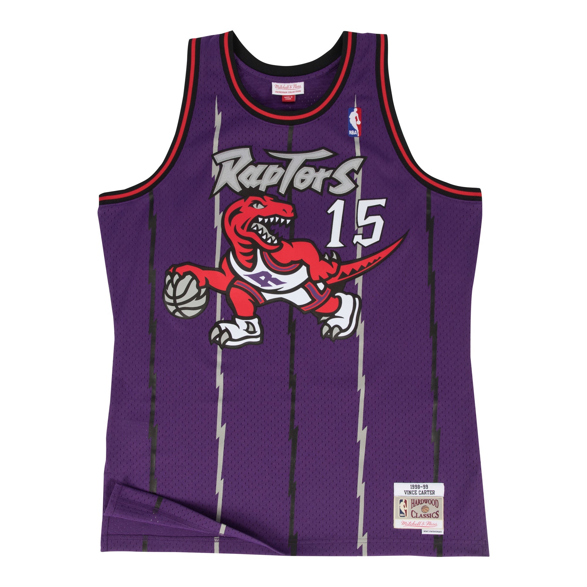 NBA Swingman Road Jersey Raptors 98 Vince Carter