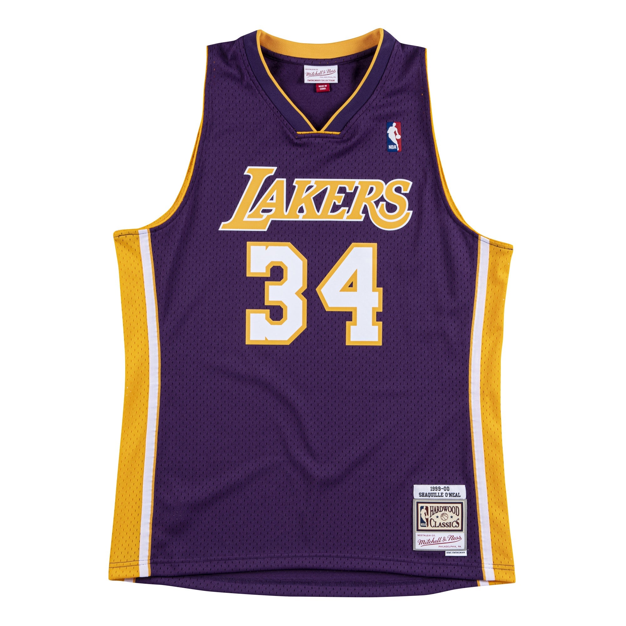 NBA Swingman Jersey Lakers 99-00 Shaquille O'neal