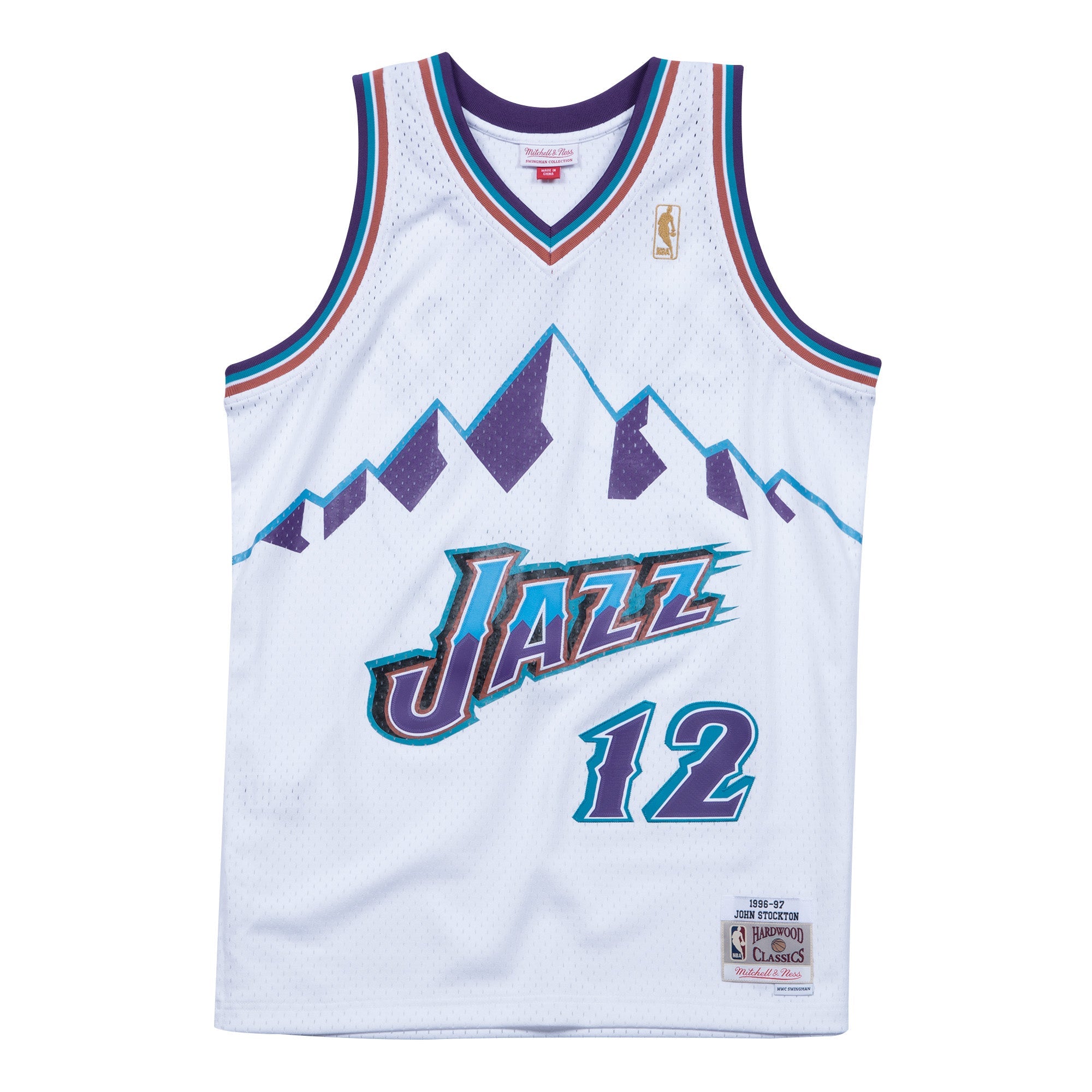 NBA Swingman Jersey Jazz 96-97 John Stockton