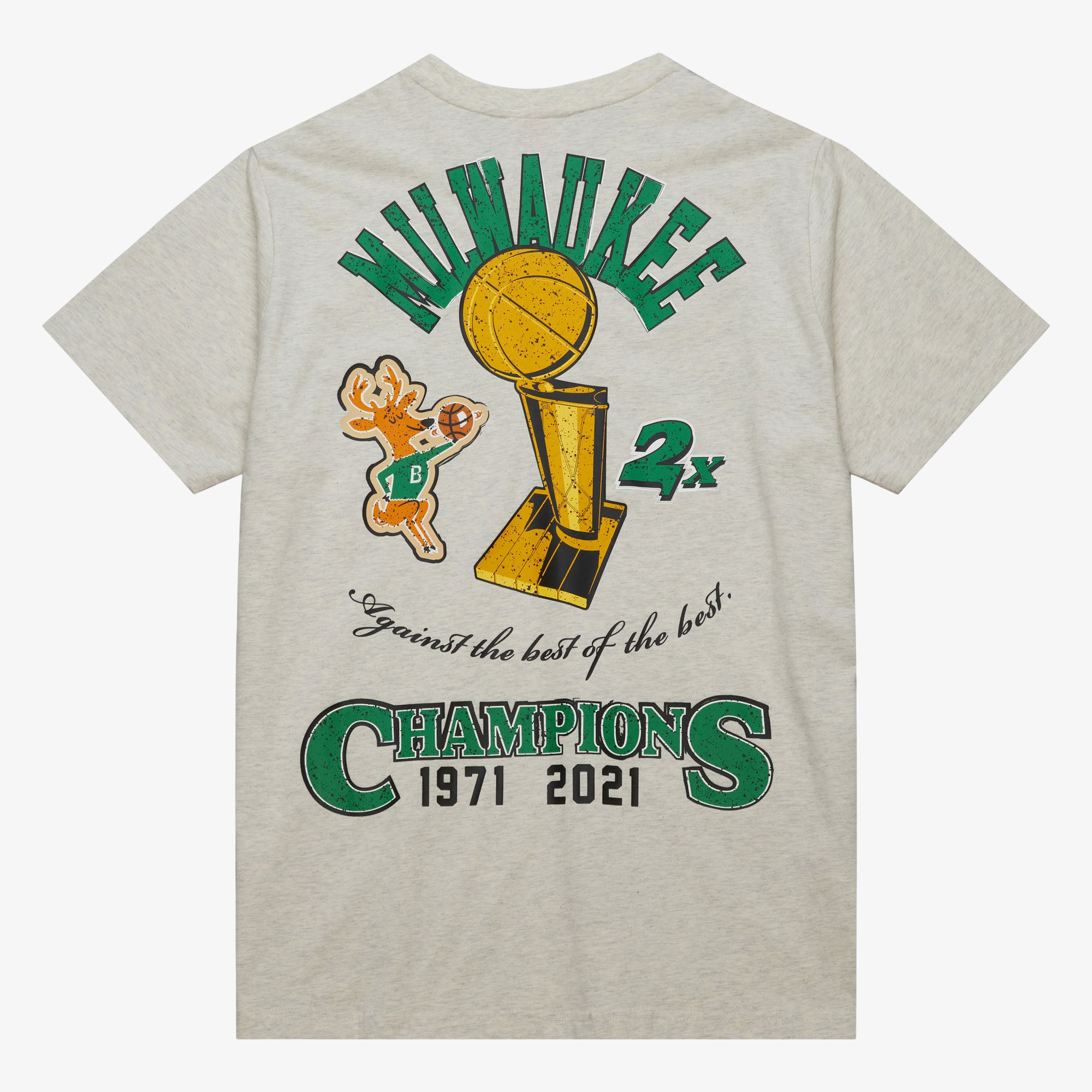Playera M&N NBA Legacy Defined Ss Tee Hwc Bucks