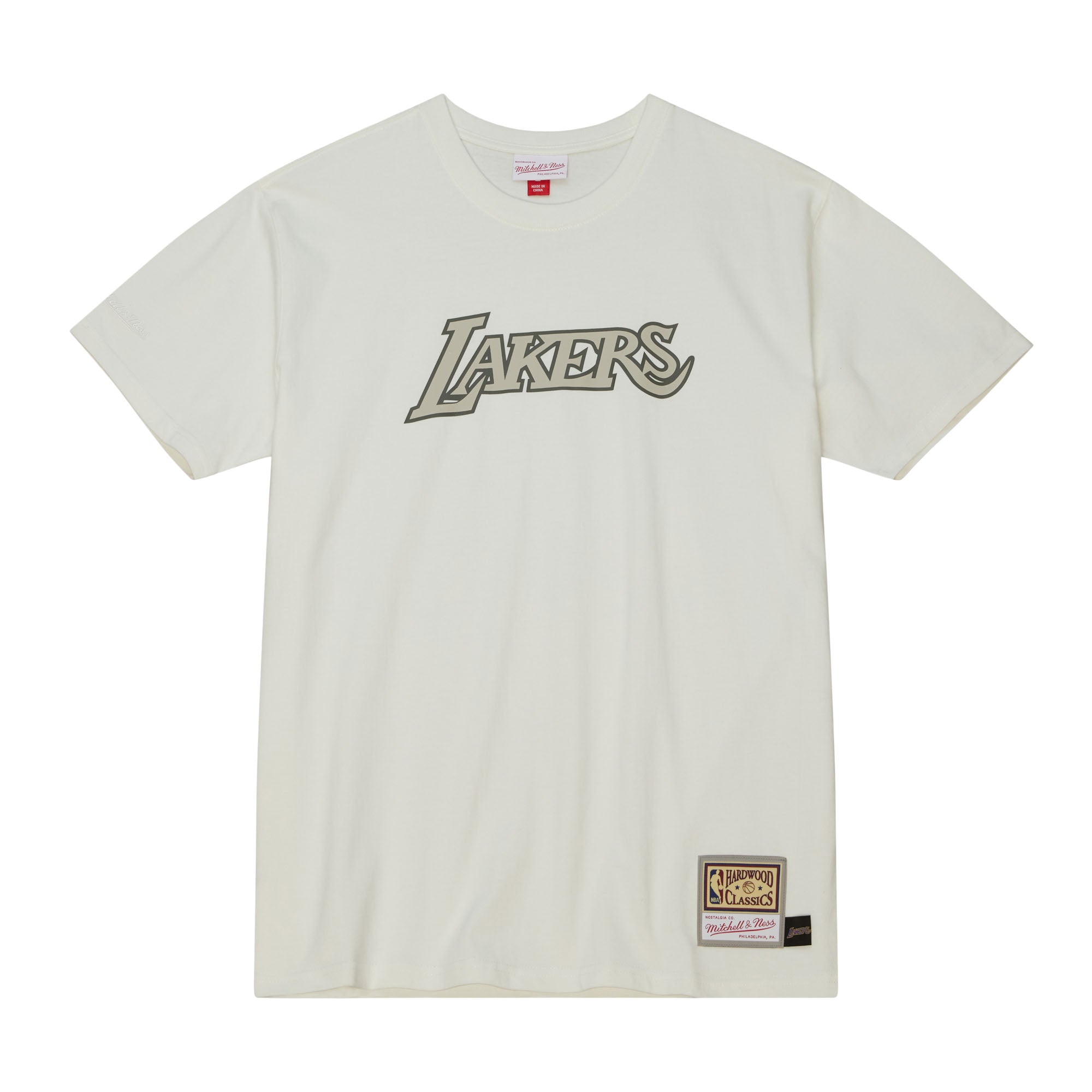 Playera NBA Cream Ss Tee Lakers