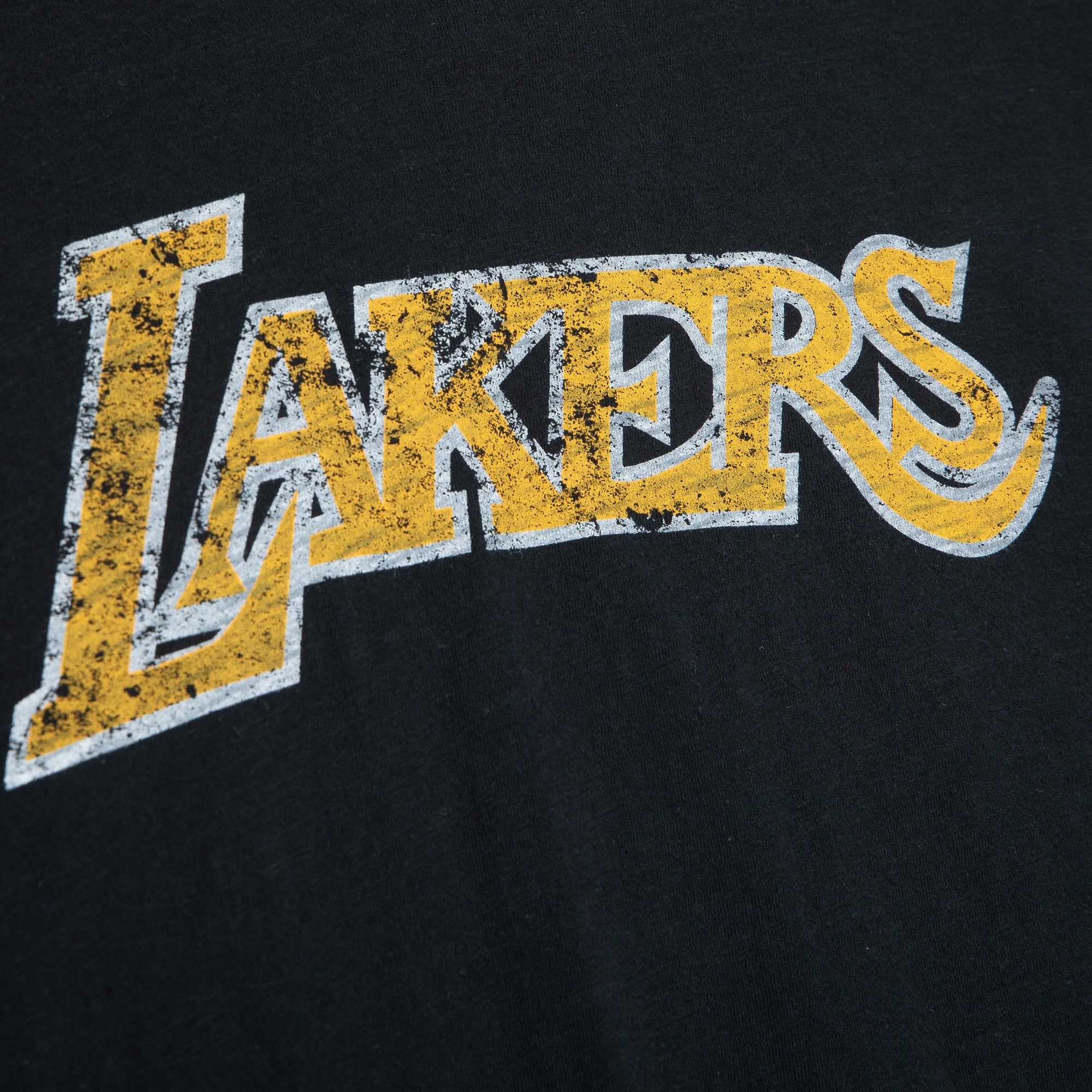 Playera NBA Legendary Slub Ss Tee Lakers Black