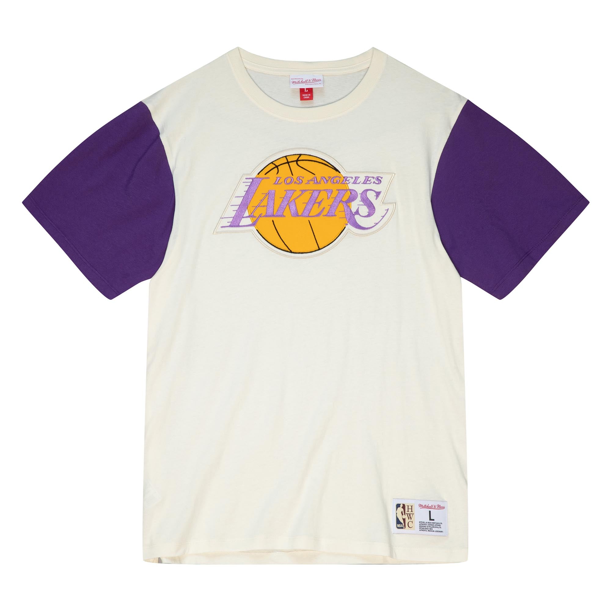 Playera NBA Color Blocked S/S Tee Lakers