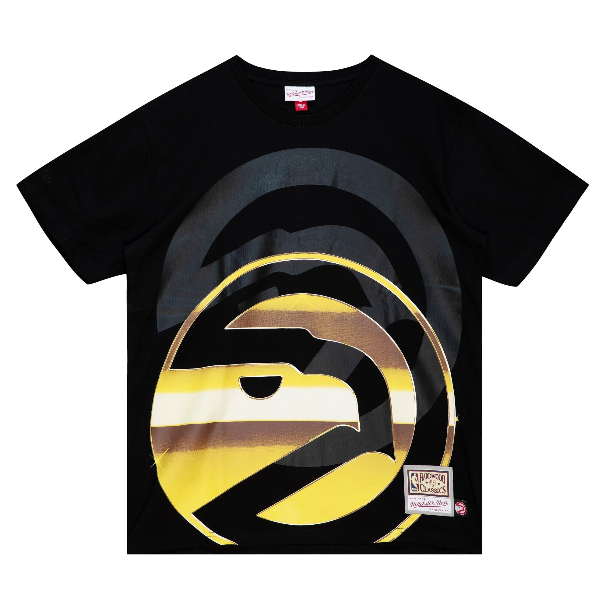 Playera NBA Big Face 4.0 Ss Tee Hawks