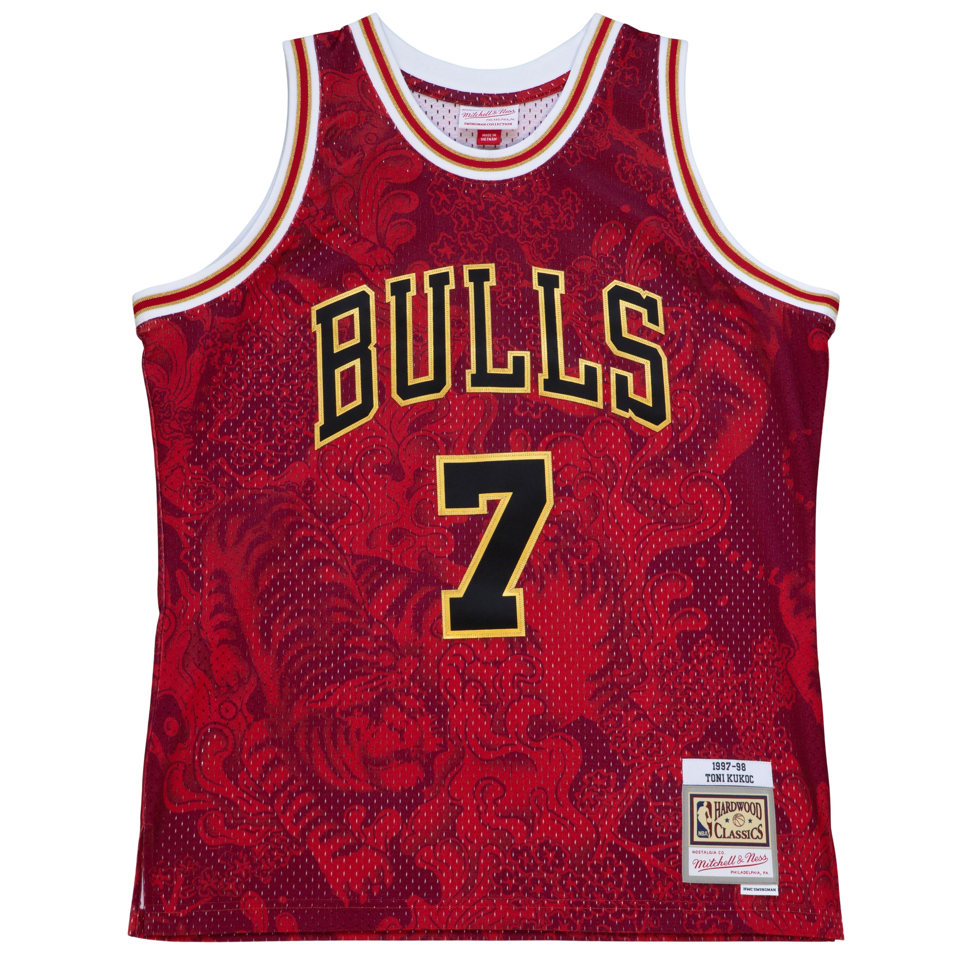 NBA Cny 4.0 Swingman Jersey Bulls 1997 Toni Kukoc