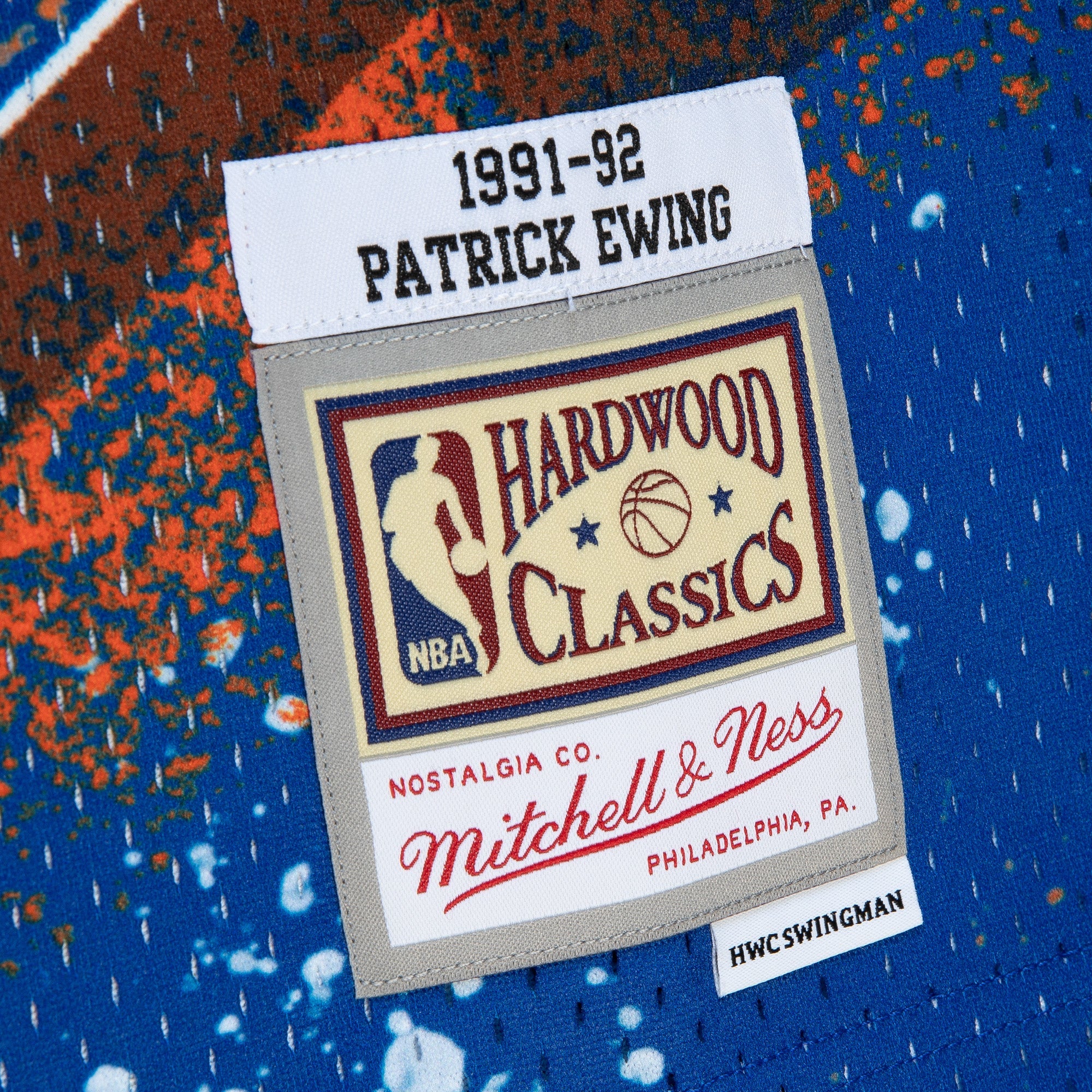 Jersey NBA Hyper Hoops Swingman Knicks 1991 Patrick Ewing