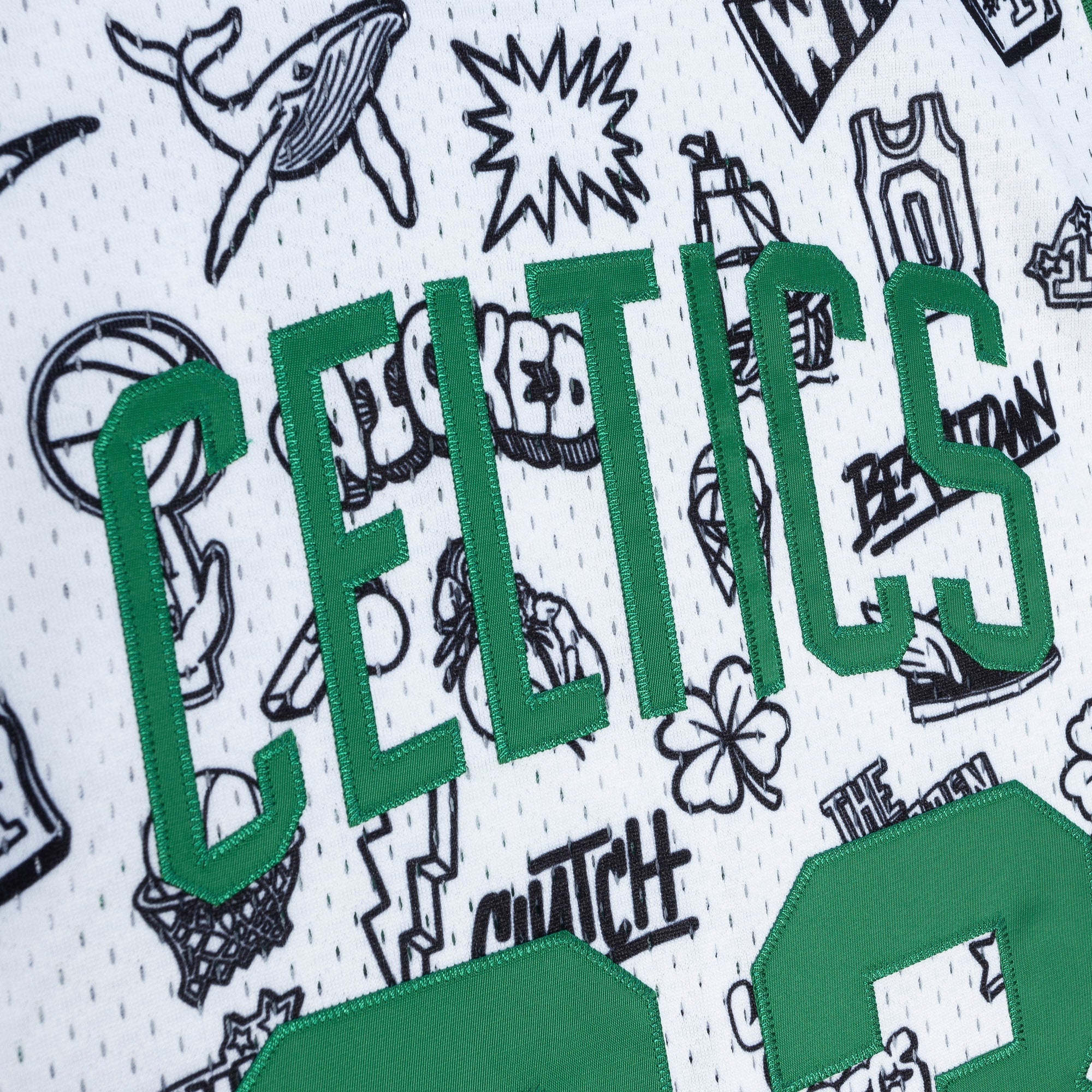 NBA Doodle Swingman Jersey Celtics 1985 Larry Bird