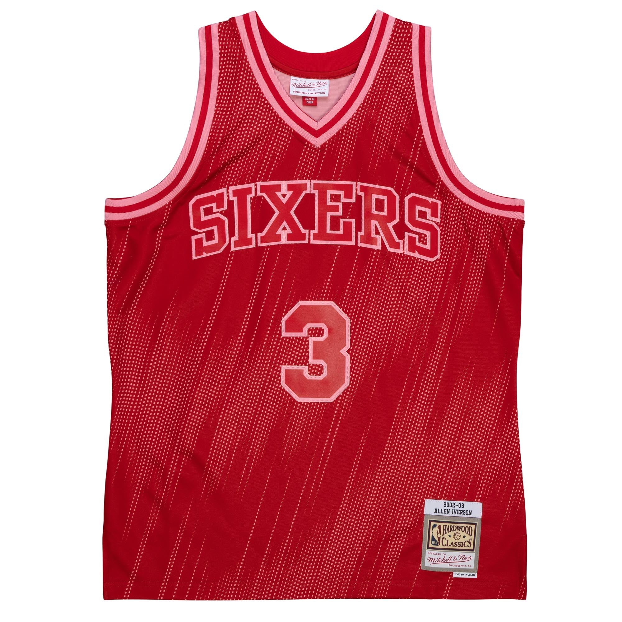 NBA Monochrome Swingman Jersey 76ers 2002 Allen Iverson