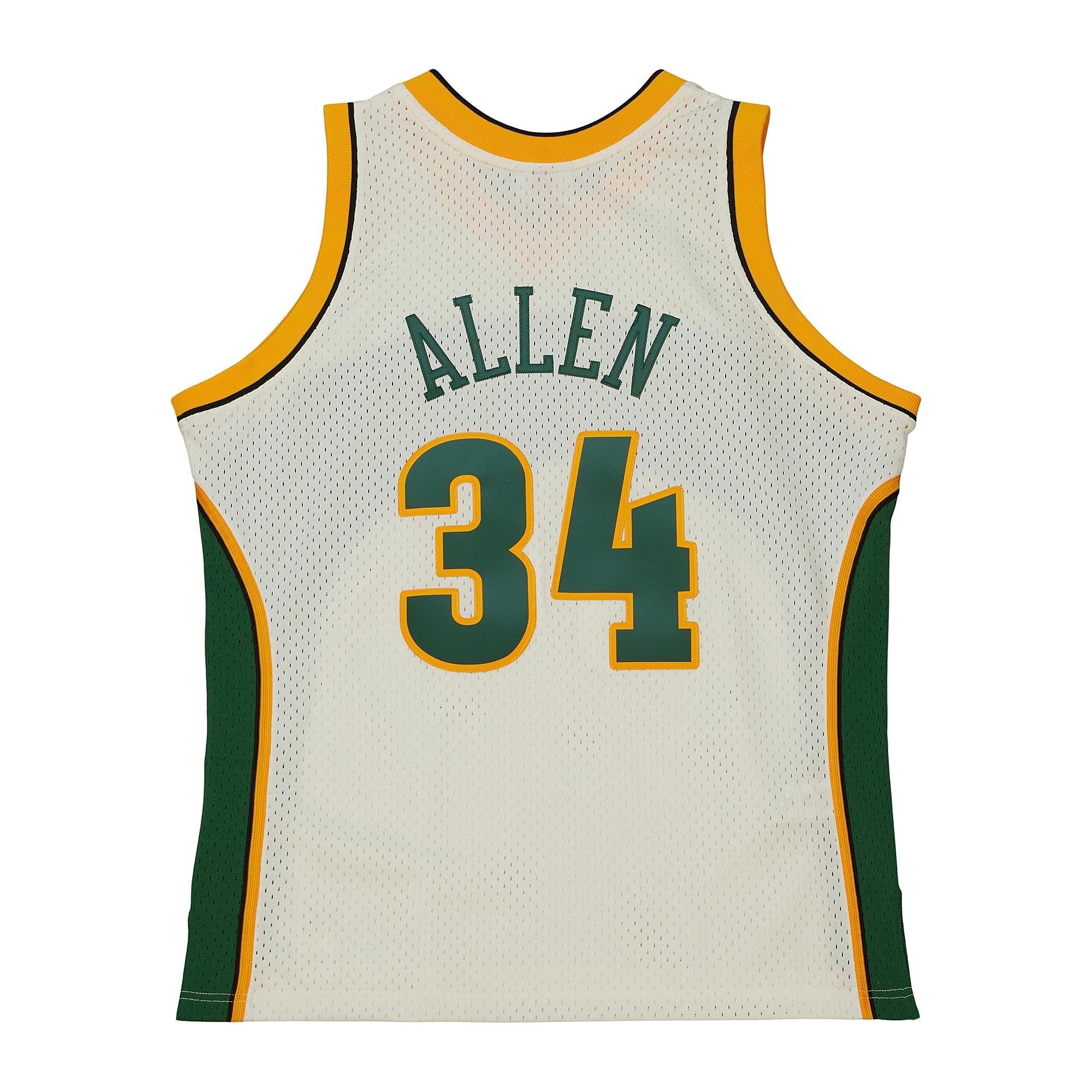 NBA Cream Team Color Swingman Jersey Supersonics 2006 Ray Allen
