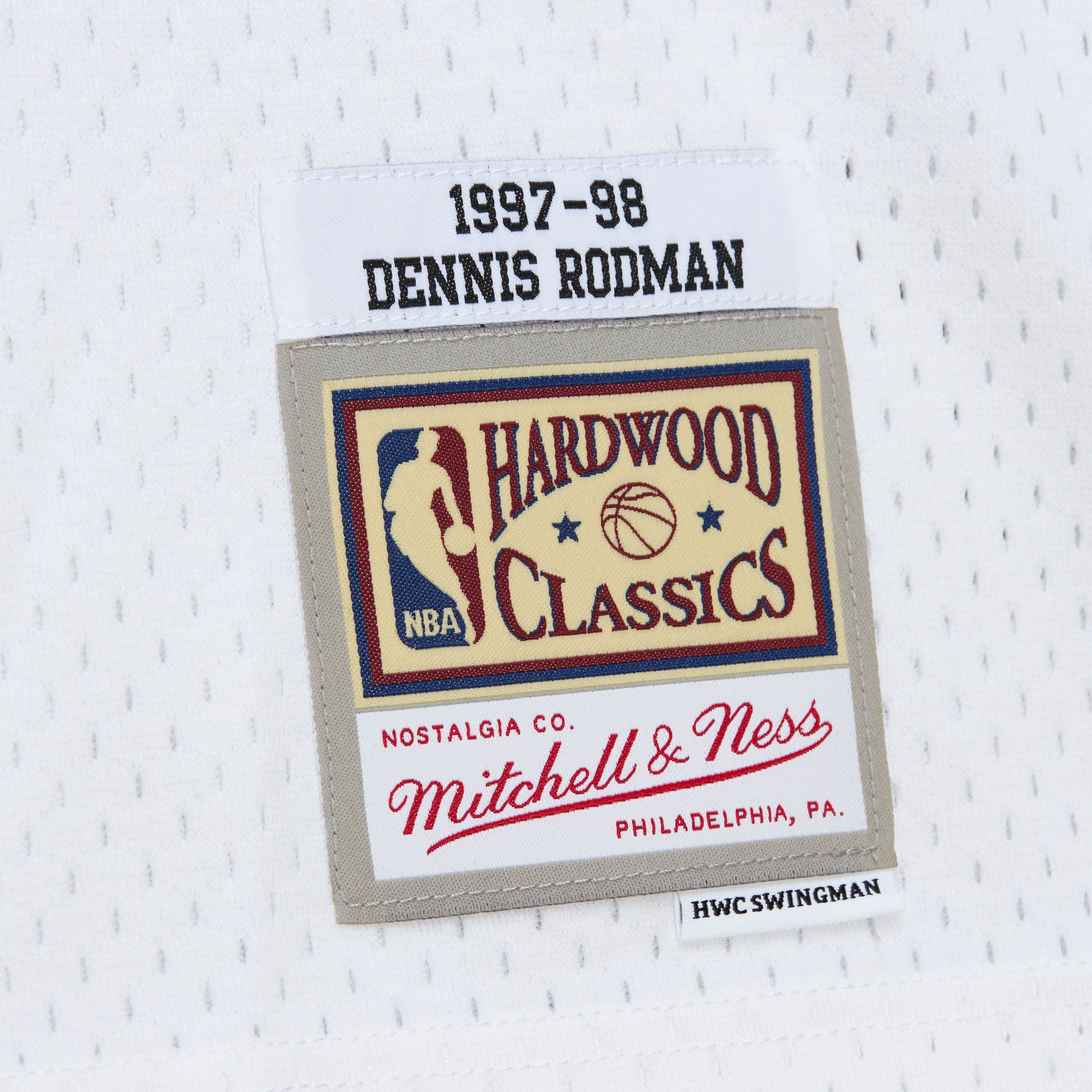 NBA Glitter Swingman Jersey Bulls 1997 Dennis Rodman
