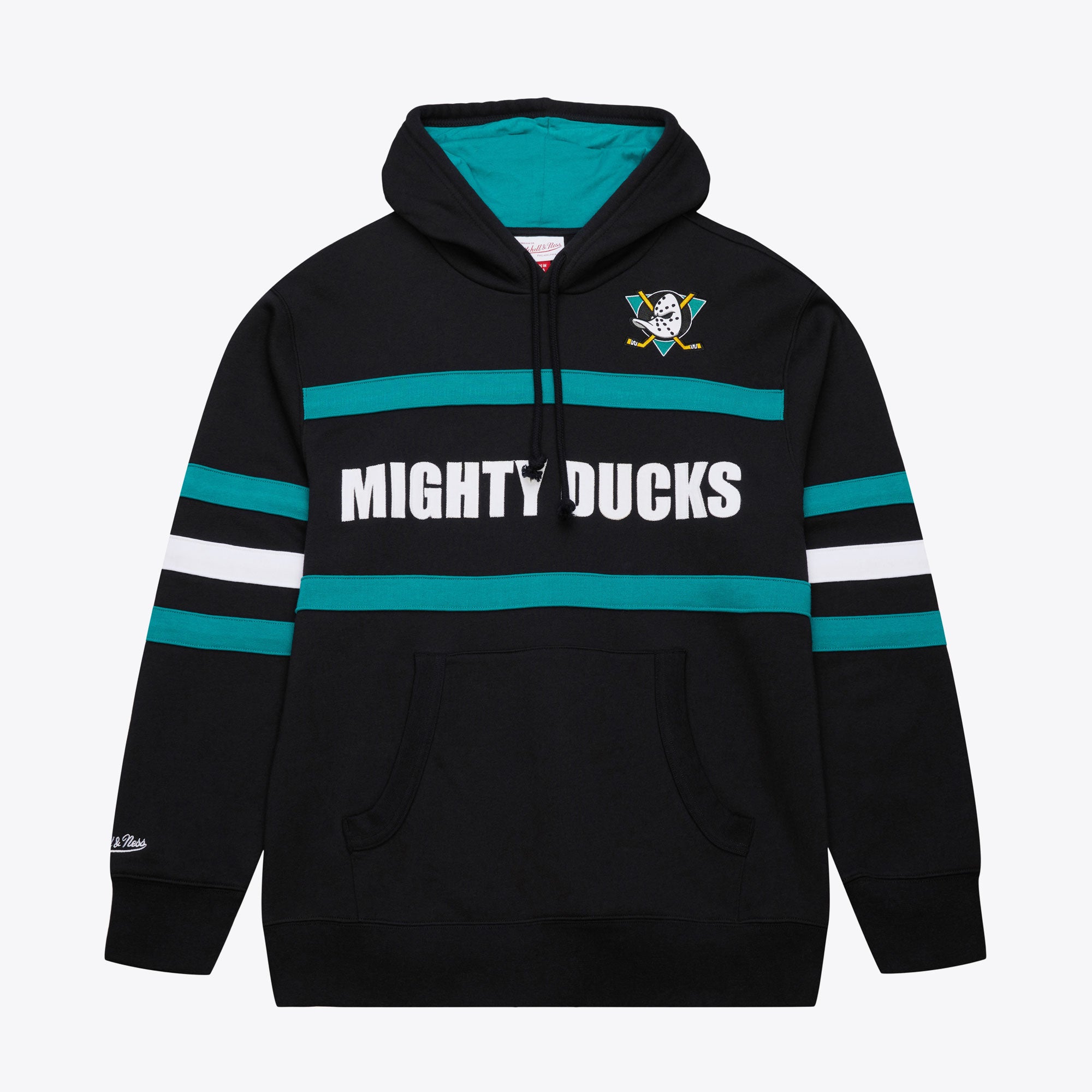 Sudadera M&N NHL Head Coach Hoodie Vintage Logo Ducks