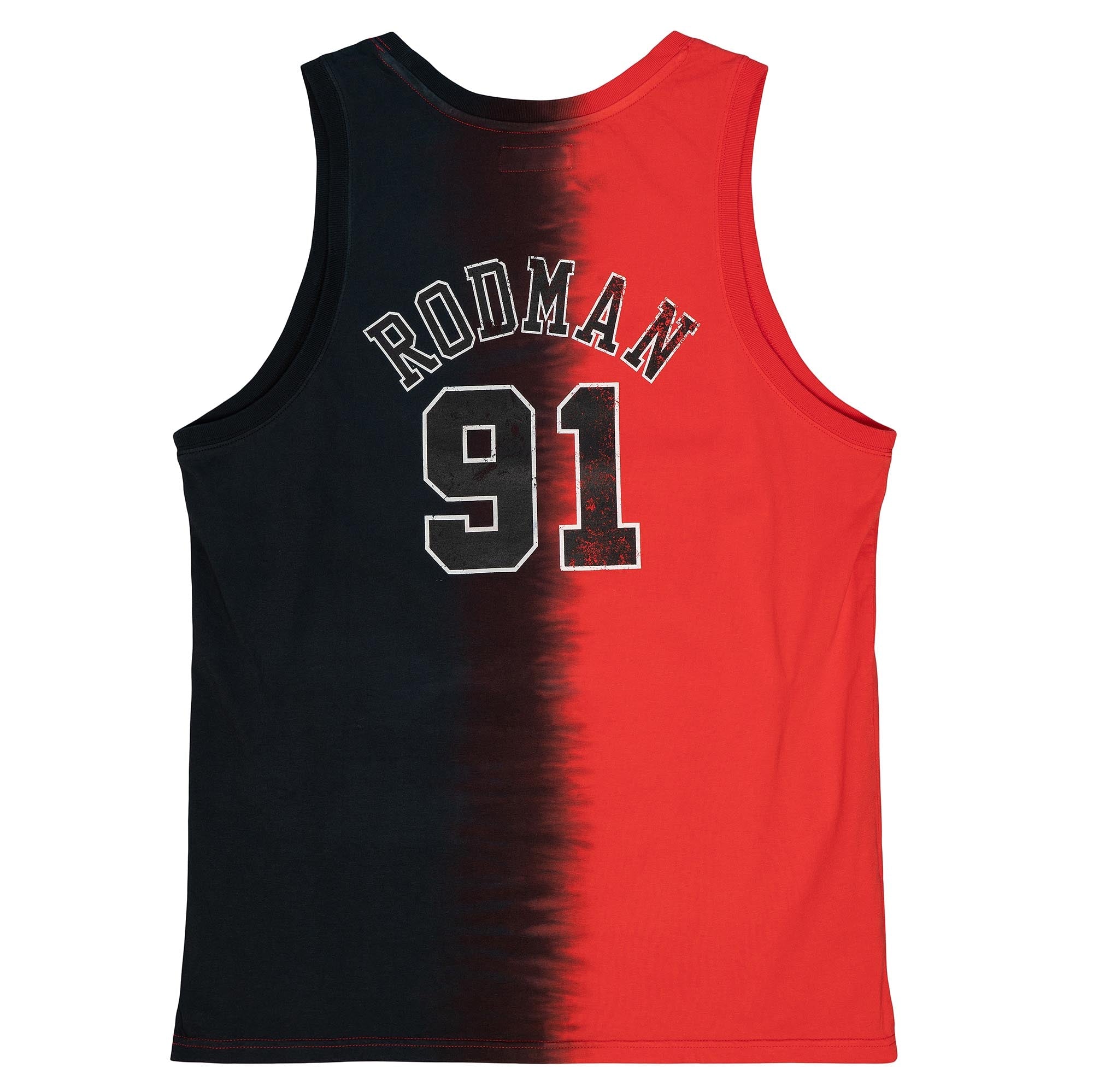 NBA Tie Dye Cotton N&N Tank Bulls Dennis Rodman