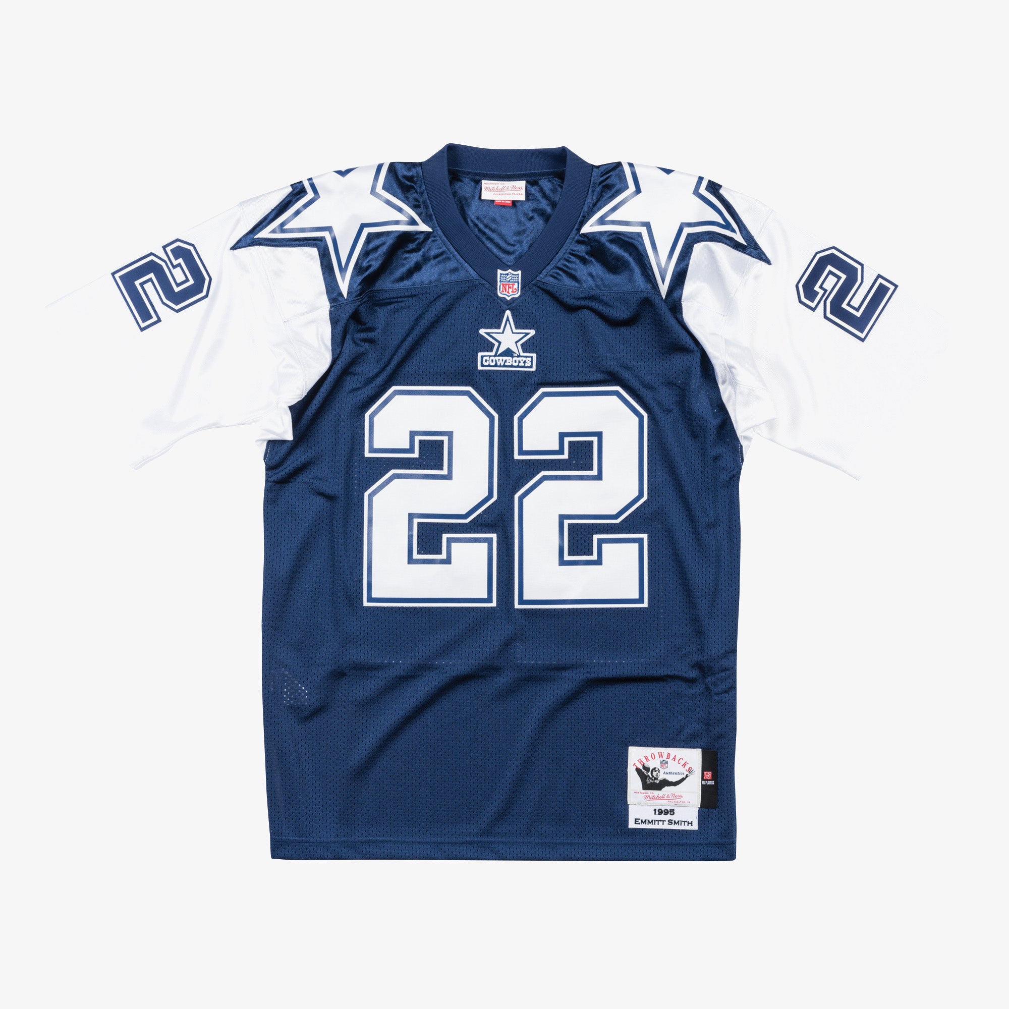 Jersey M&N NFL Authentic Cowboys 95 Emmit Smith Nav