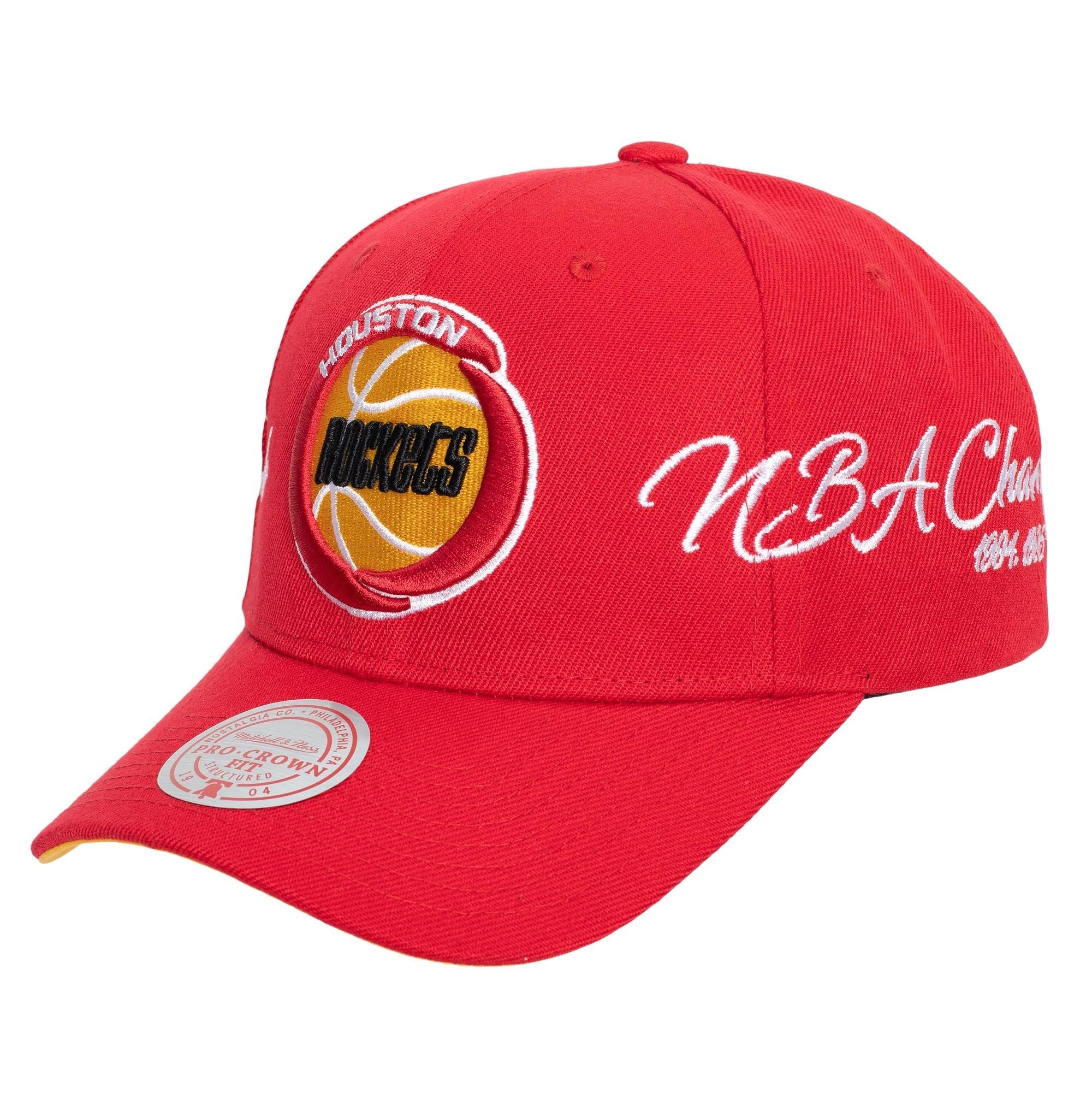 Gorra Champ Wrap Pro Snapback Hwc Rockets Red1