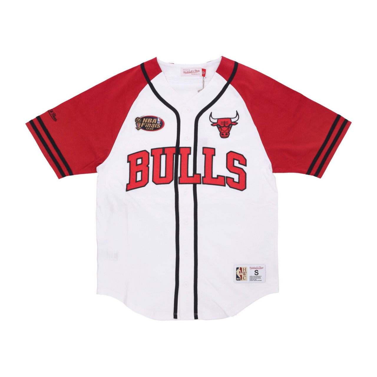 NBA Practice Day Button Front Jersey Bulls