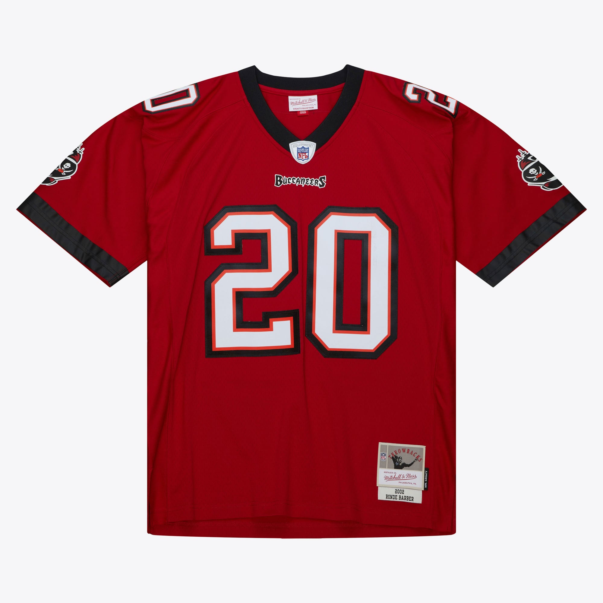 Jersey M&N NFL Dark Jersey Buccaneers 2002 Ronde Barber