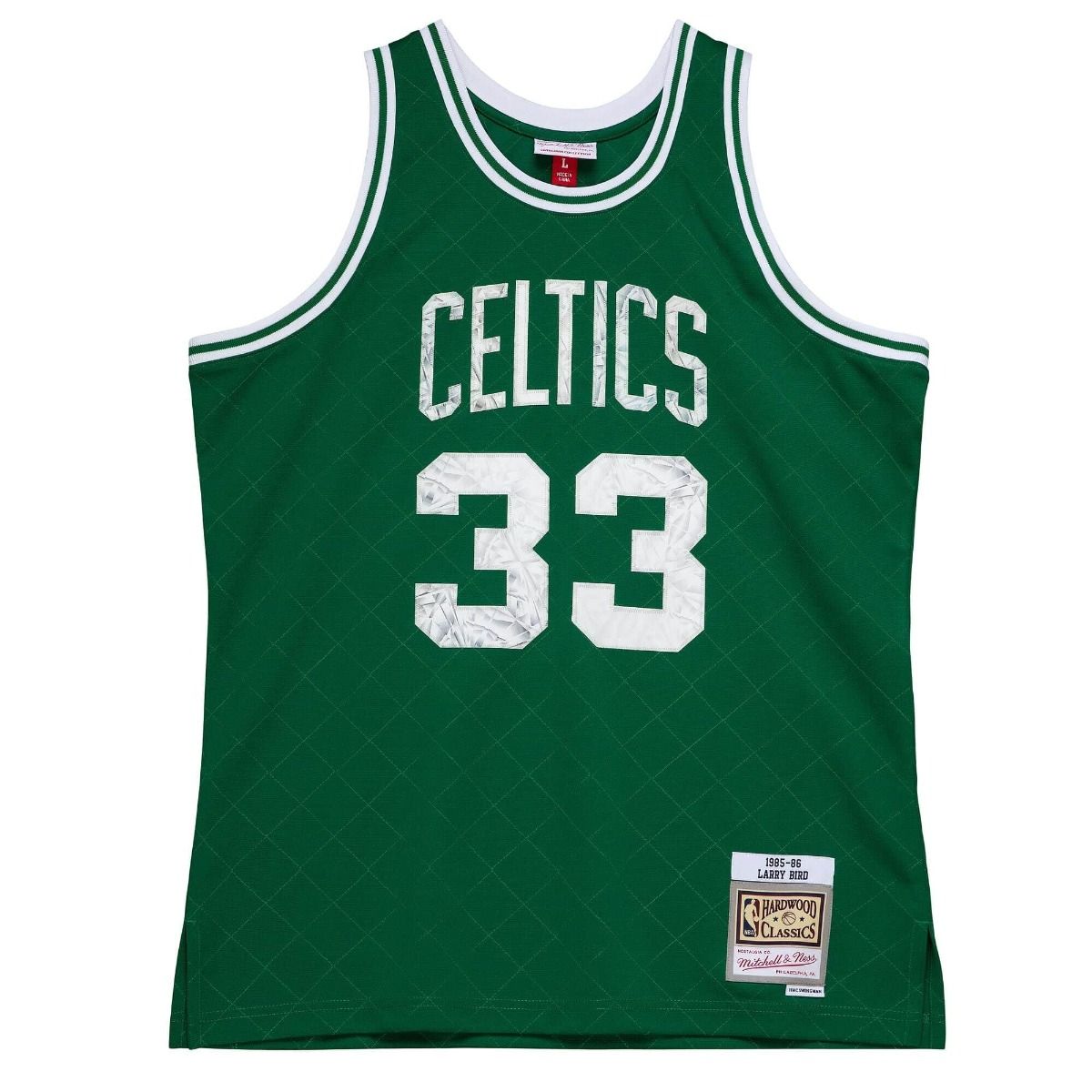 NBA 75th Anni Swingman Jersey Celtics 1985 Larry Bird