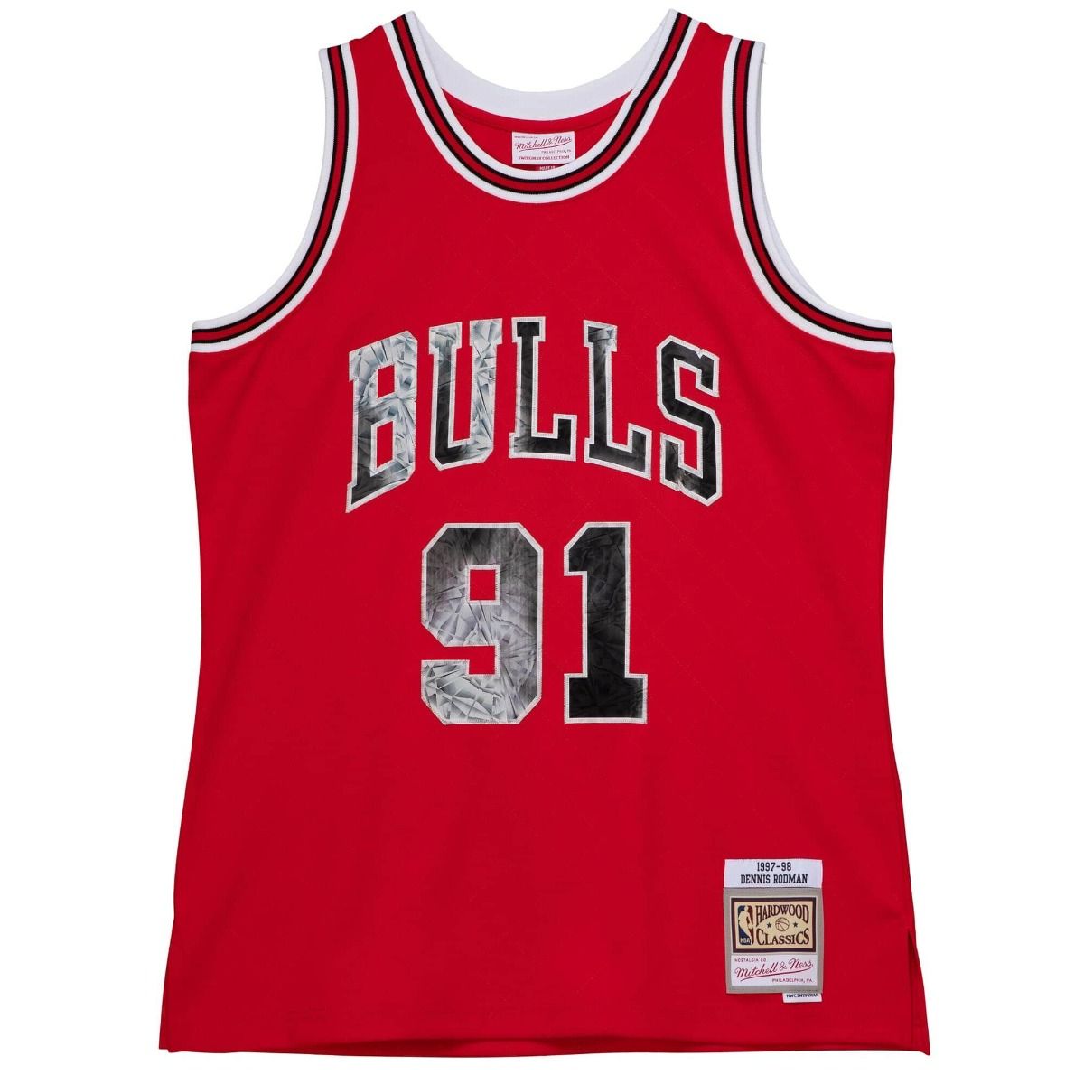 NBA 75th Anni Swingman Jersey Bulls 1997 Dennis Rodman
