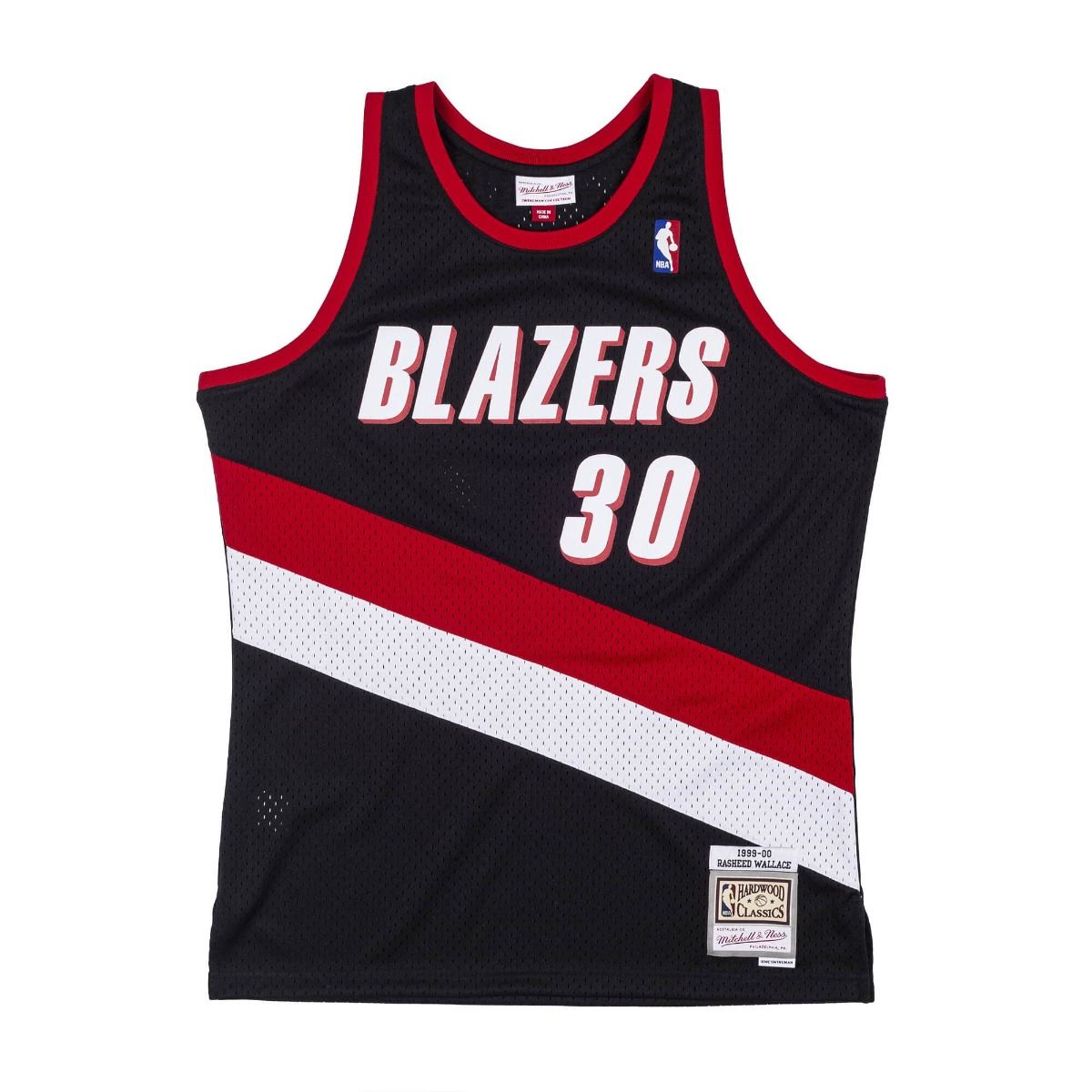 NBA Swingman Jersey Trail Blazers 99 Rasheed Wallace