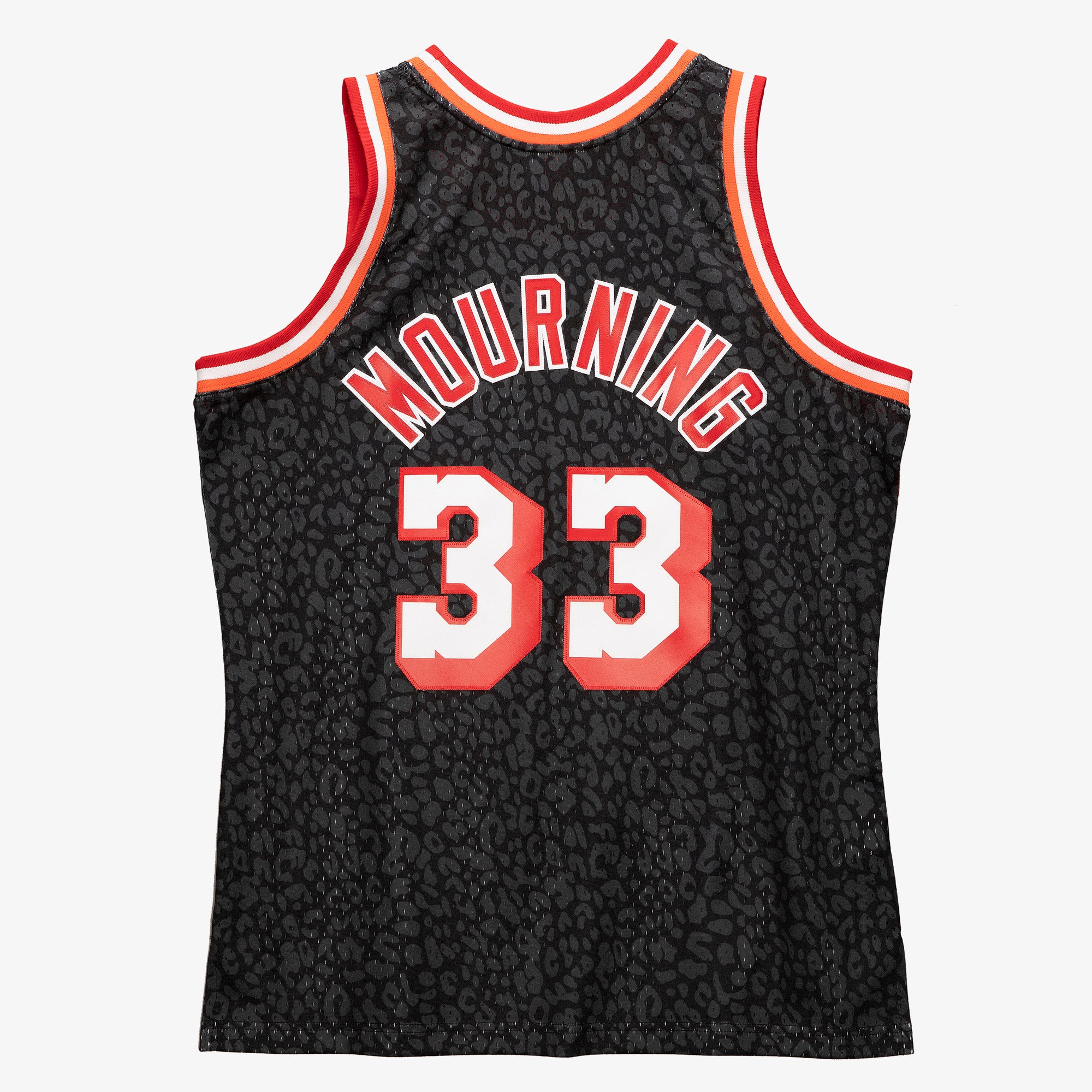 Jersey M&N NBA Wild Life Swingman Heat 96 Alonzo Mourning Blk