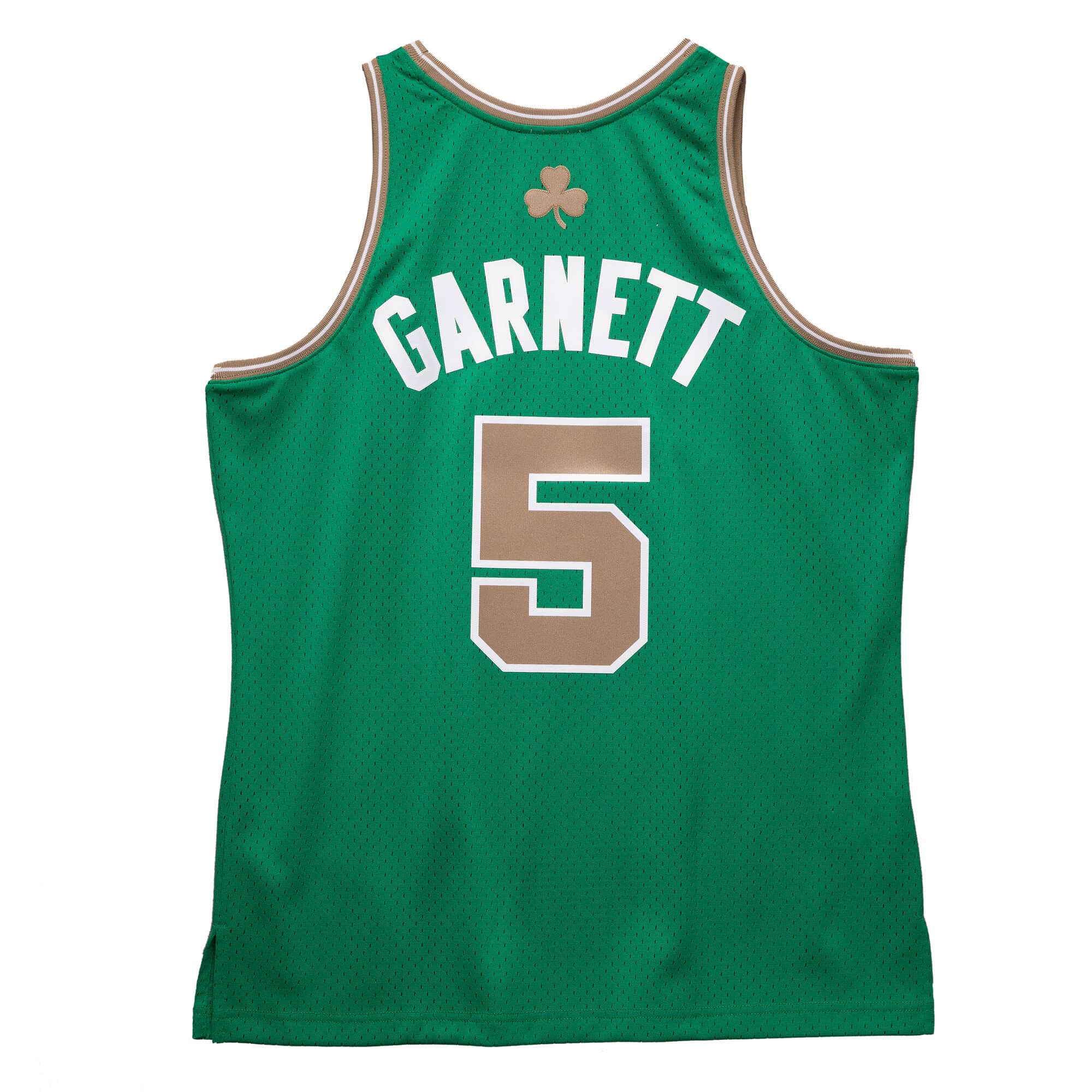 NBA Swingman Jersey Celtics 07 Kevin Garnett Green Gold
