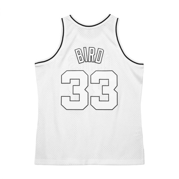 NBA White Black Swingman Jersey Celtics 85 Larry Bird