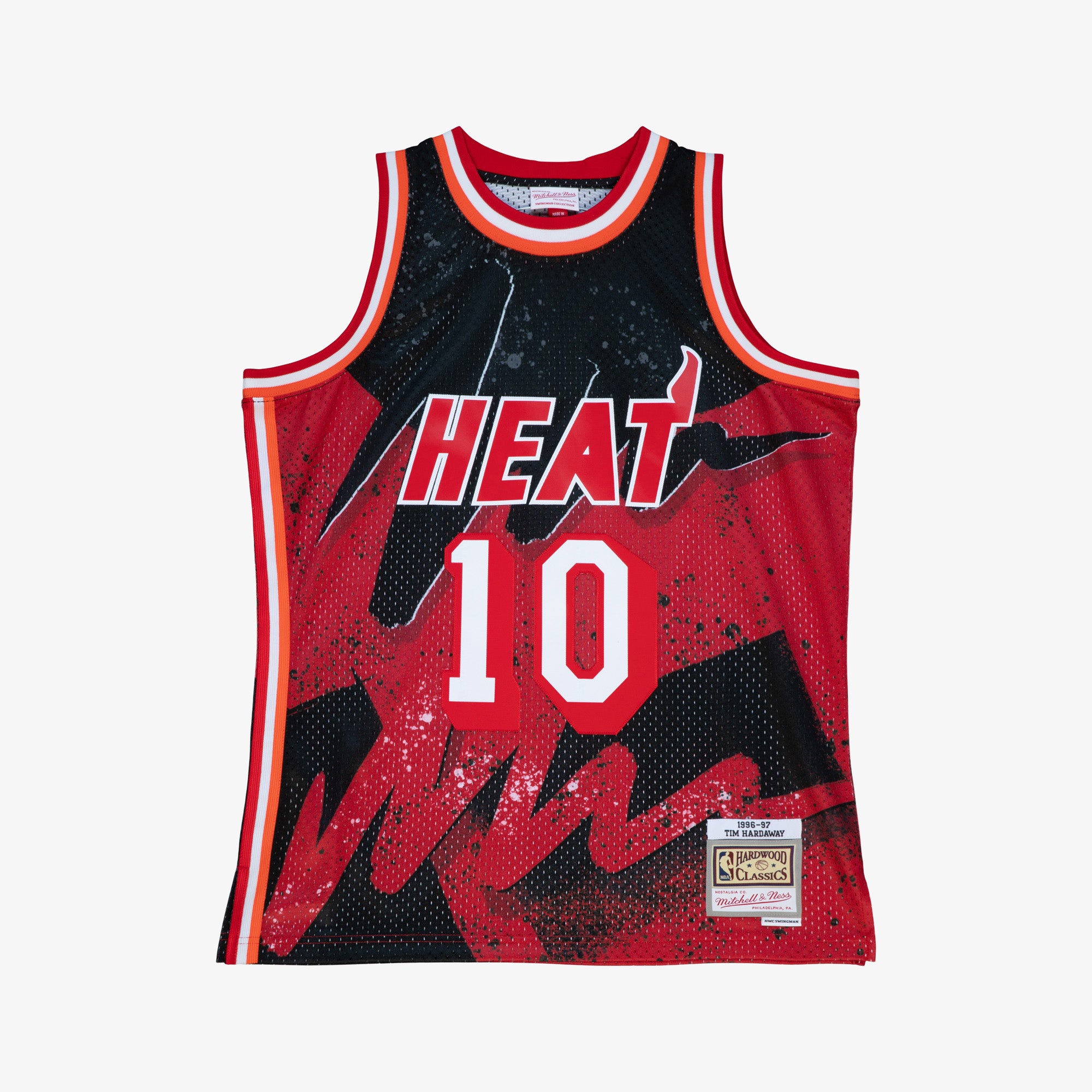 Jersey M&N NBA Hyper Hoops Swingman Heat 96 Tim Hardaway Scar