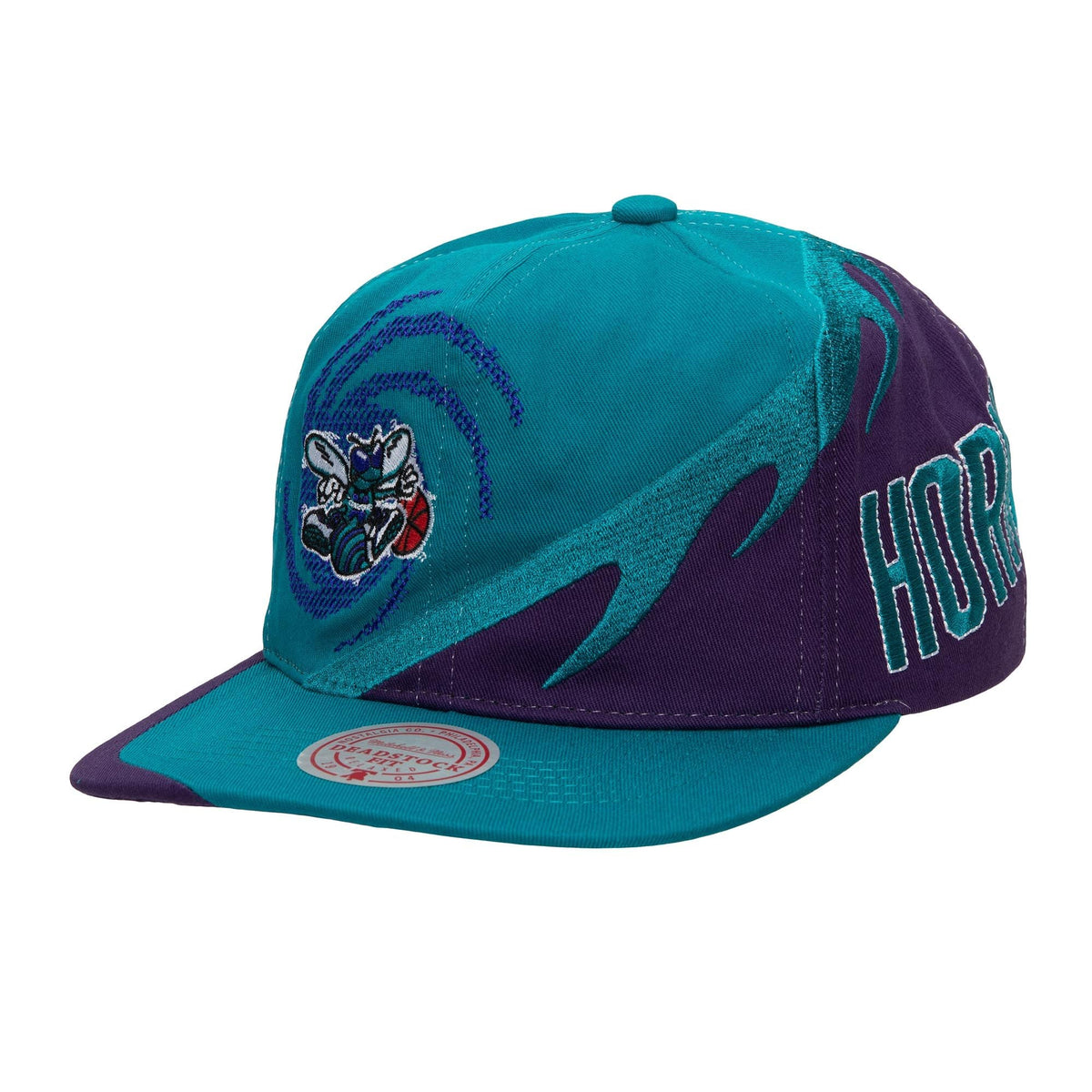 SPIRAL DEADSTOCK SNAPBACK HWC HORNETS TEAL | Mitchell & Ness México