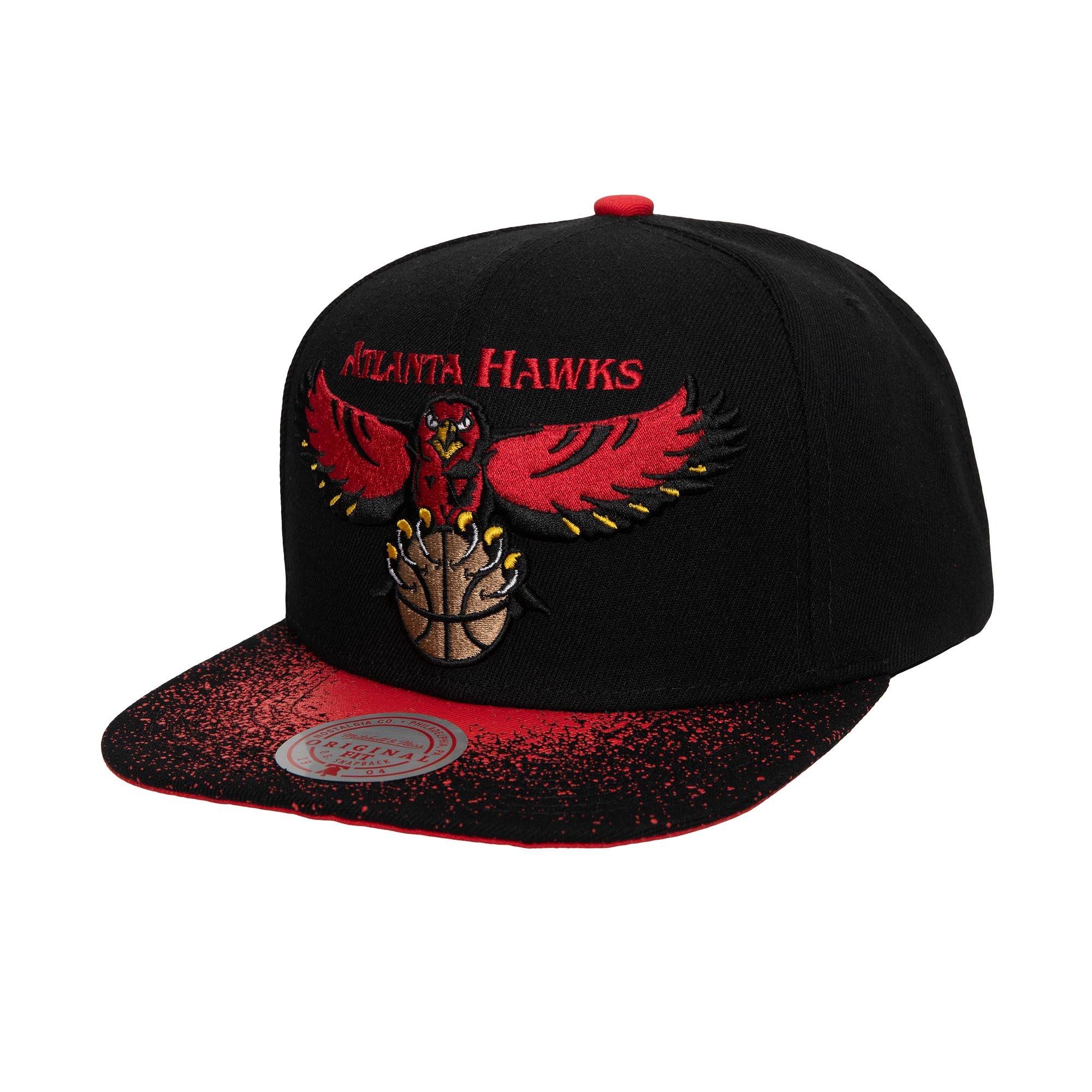 NBA SPRAY PAINT SNAPBACK HWC HAWKS