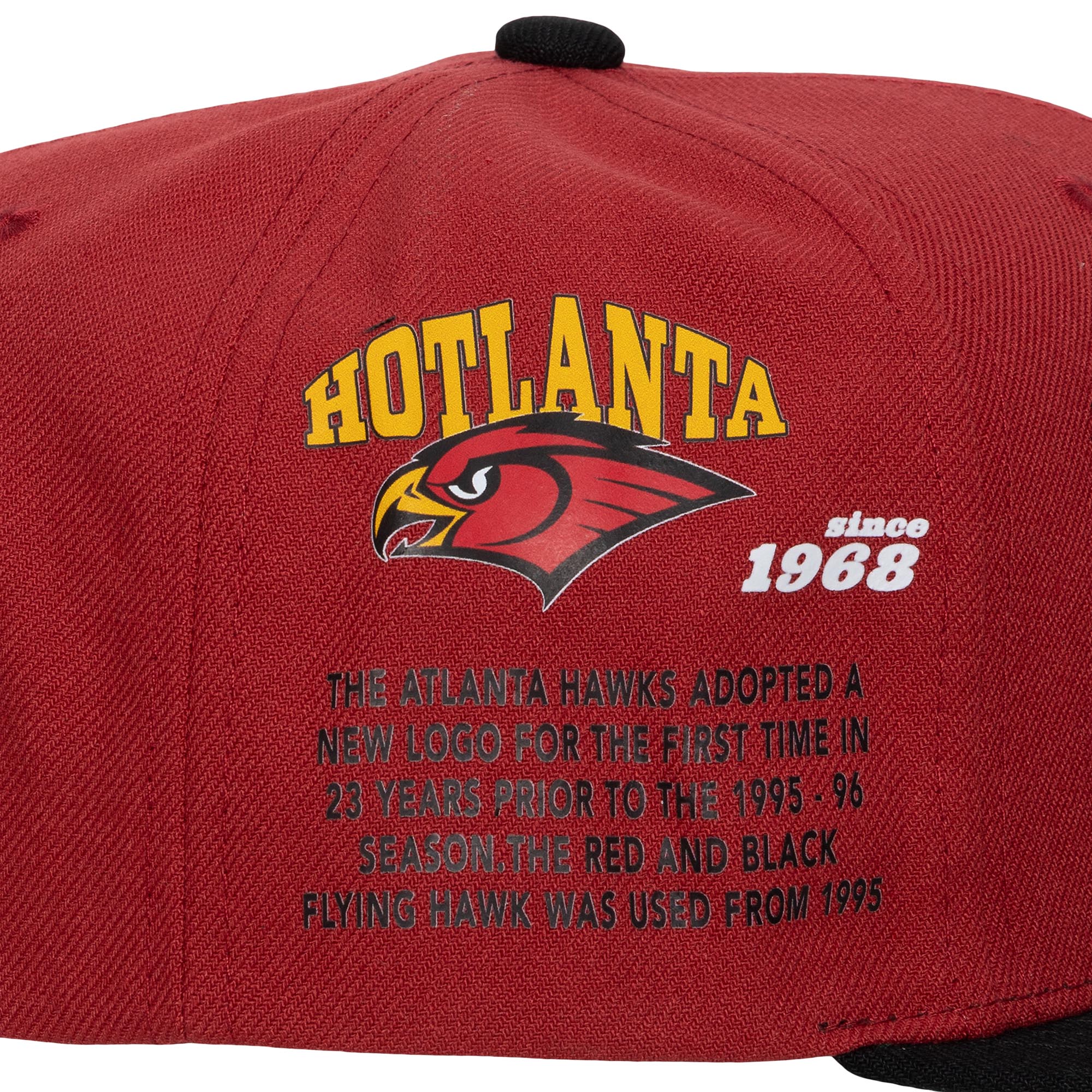 NBA TEAM ORIGINS SNAPBACK HWC HAWKS RED1