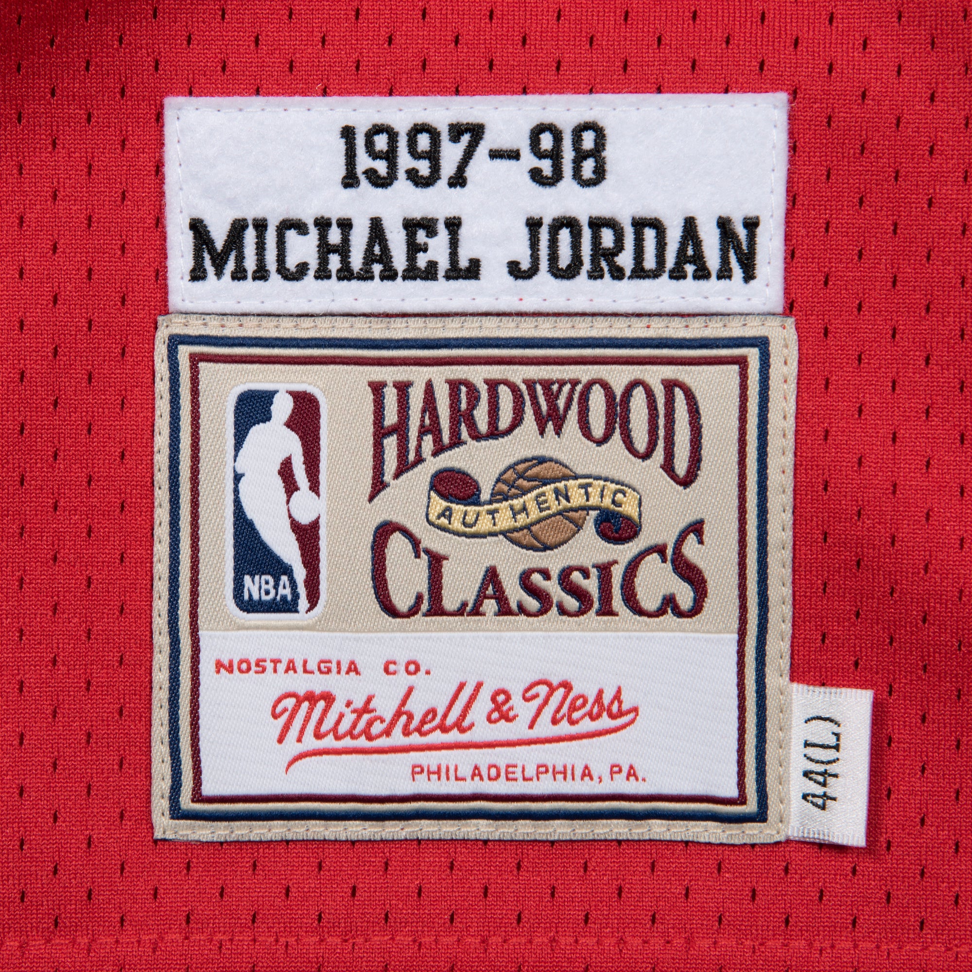 NBA AUTHENTIC JERSEY BULLS 1997 MICHAEL JORDAN MJO