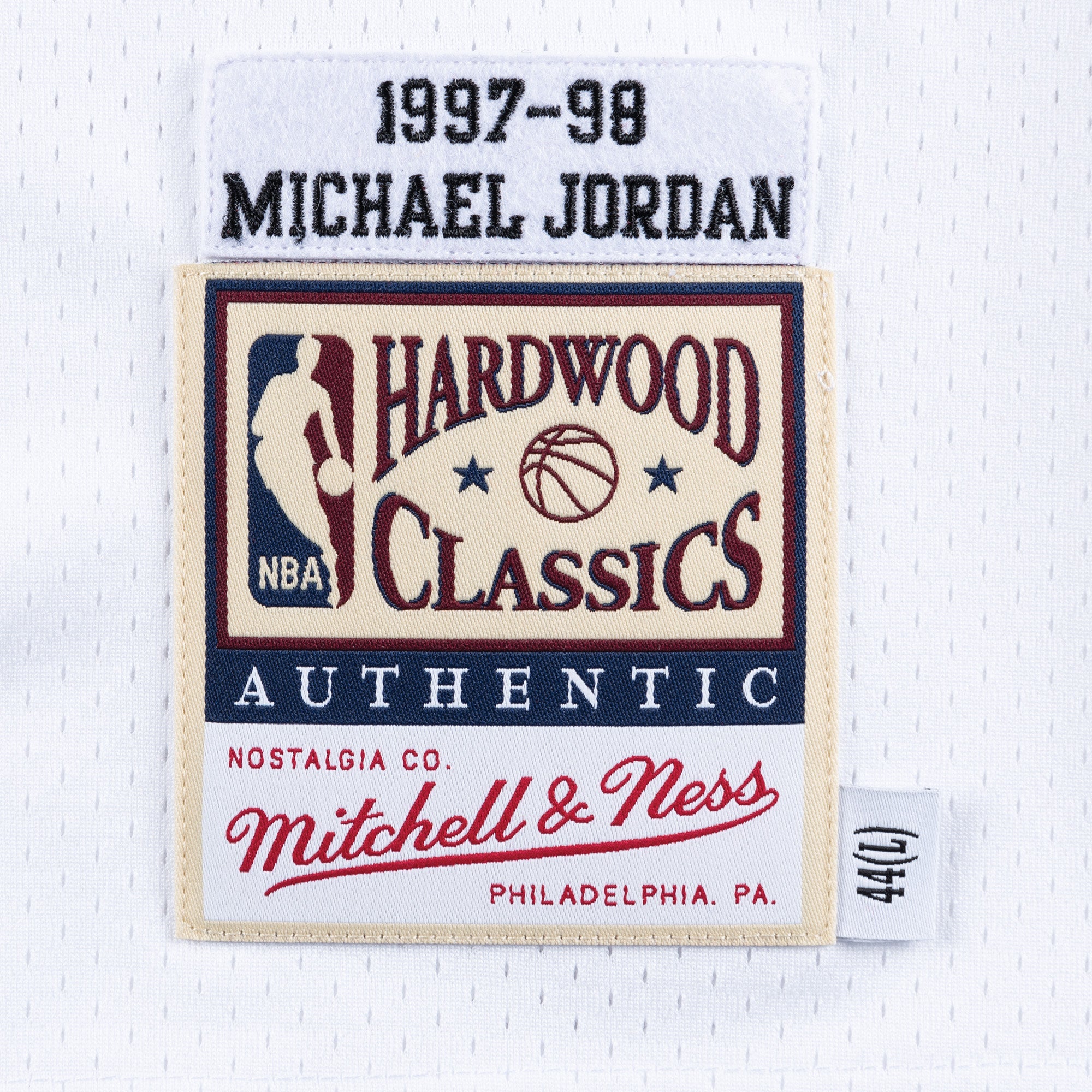 NBA AUTHENTIC HOME JERSEY BULLS 97 MICHAEL JORDAN