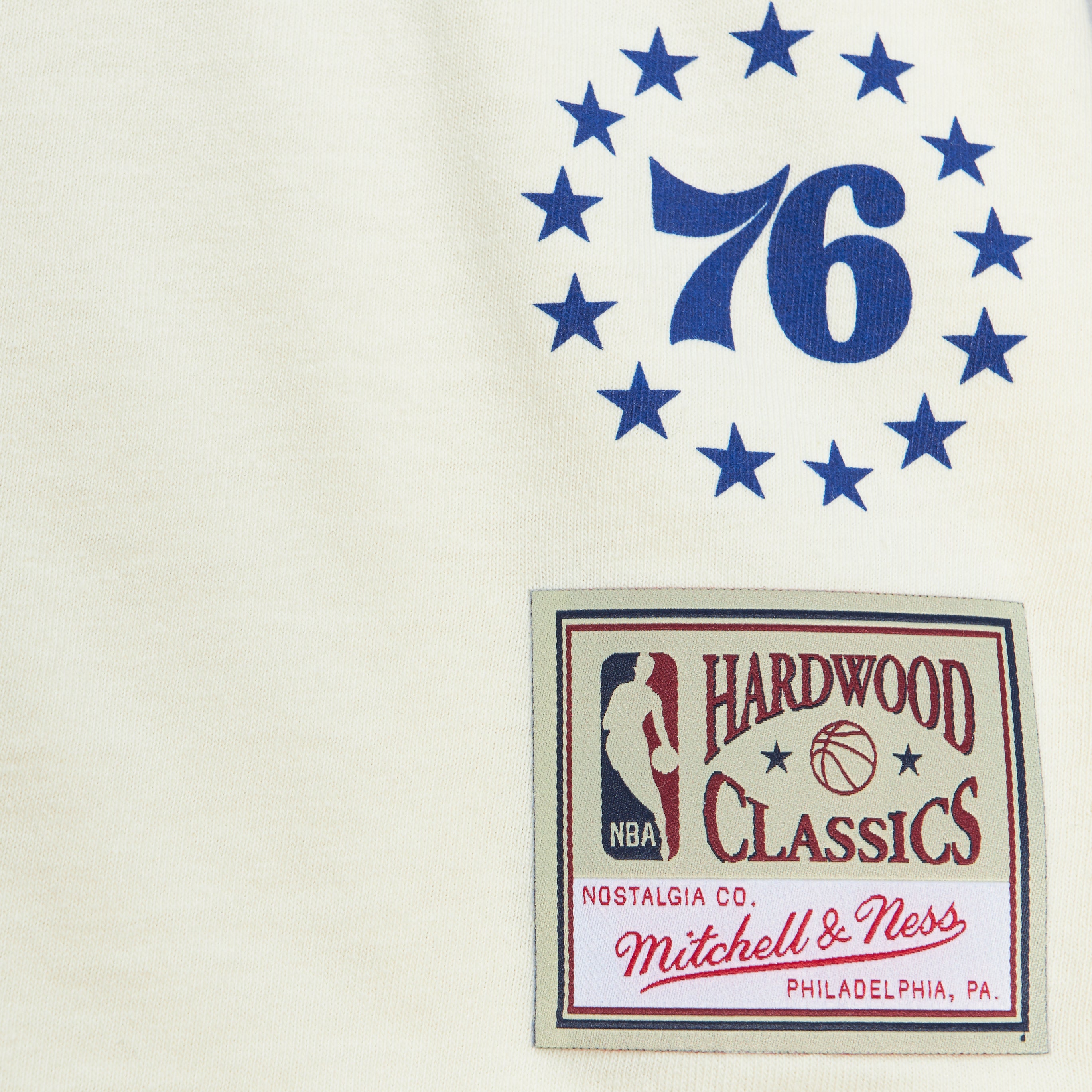 NBA SIDEWALK SKETCH SS TEE HWC 76ERS