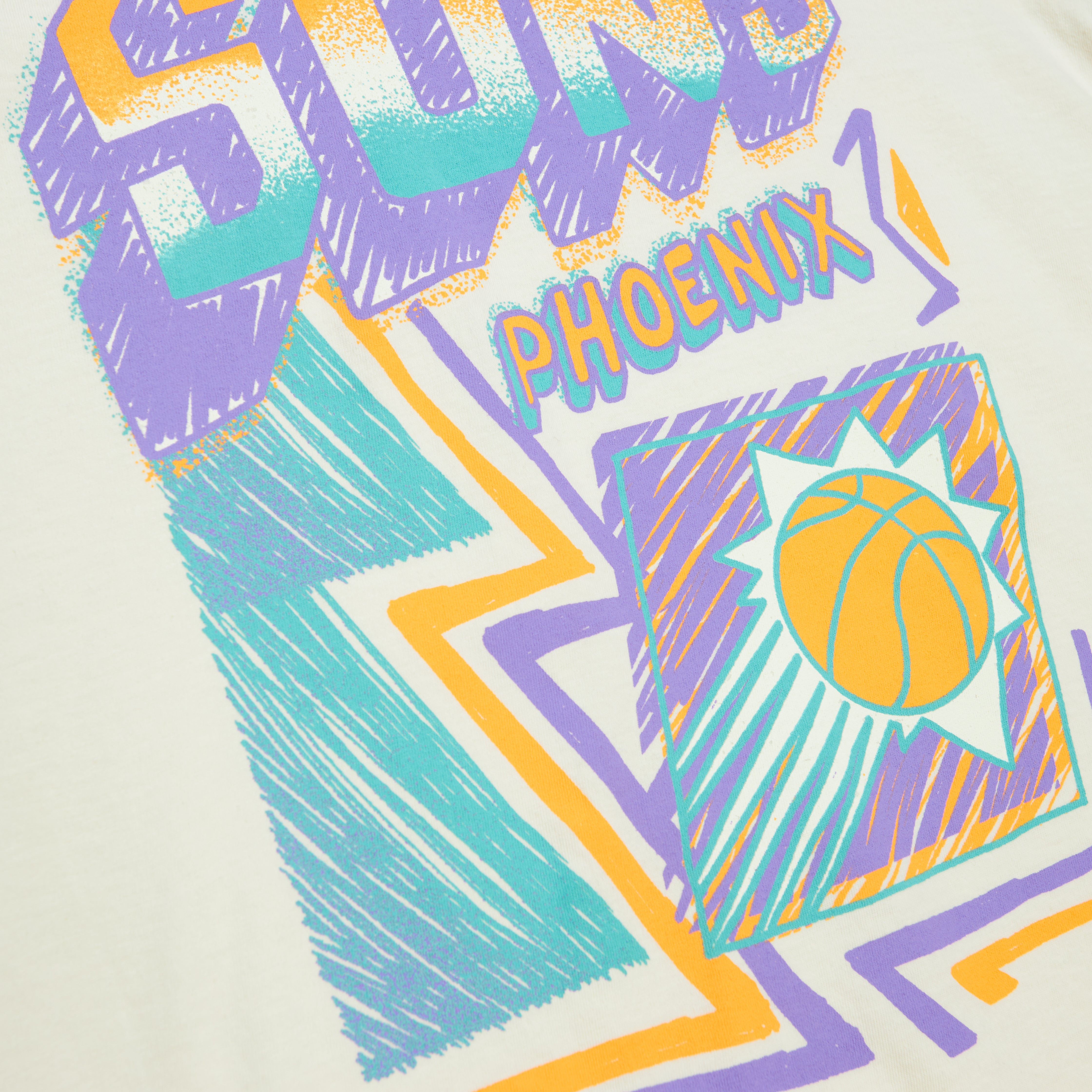 NBA SIDEWALK SKETCH SS TEE HWC SUNS