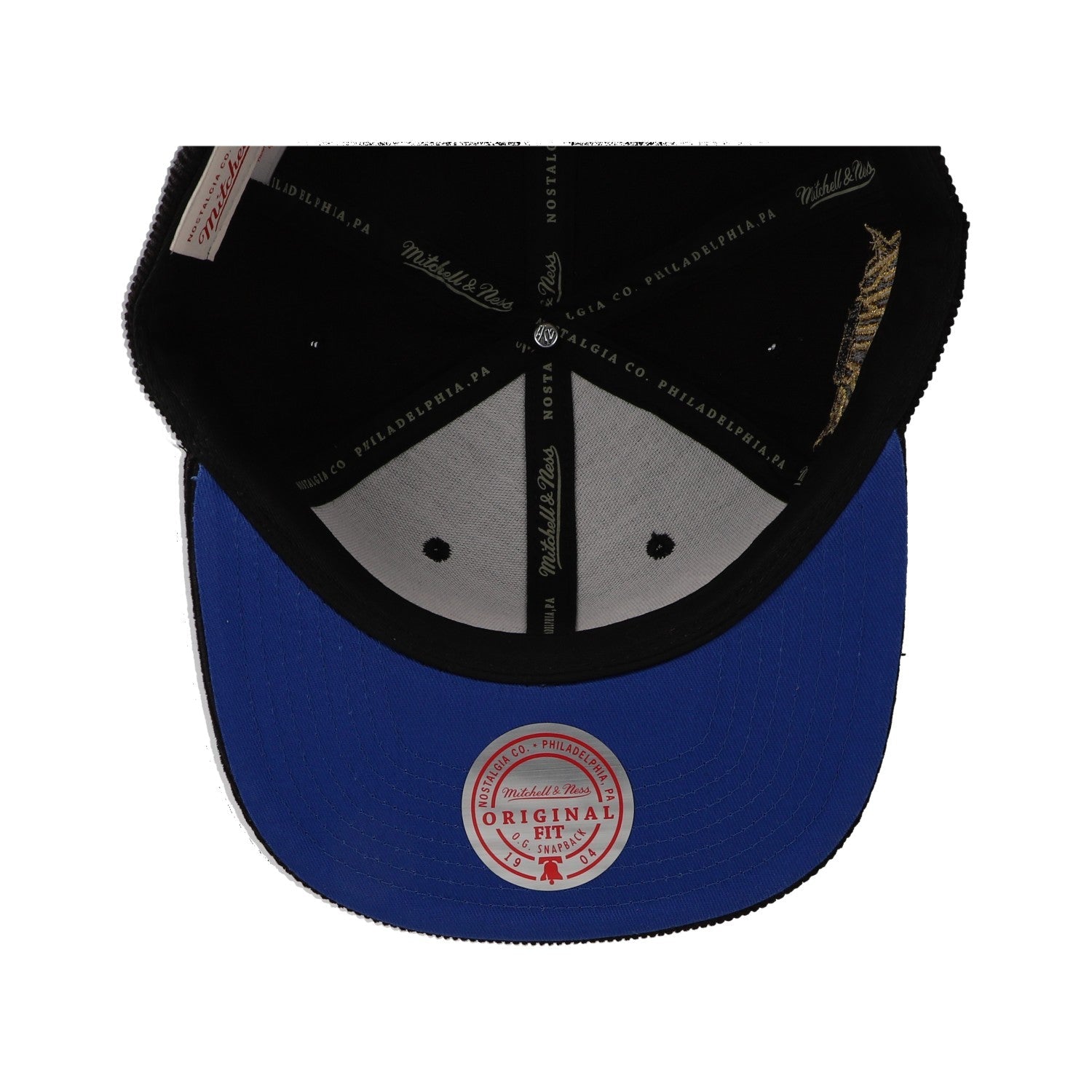 NBA CORD SCRIPT SNAPBACK KNICKS