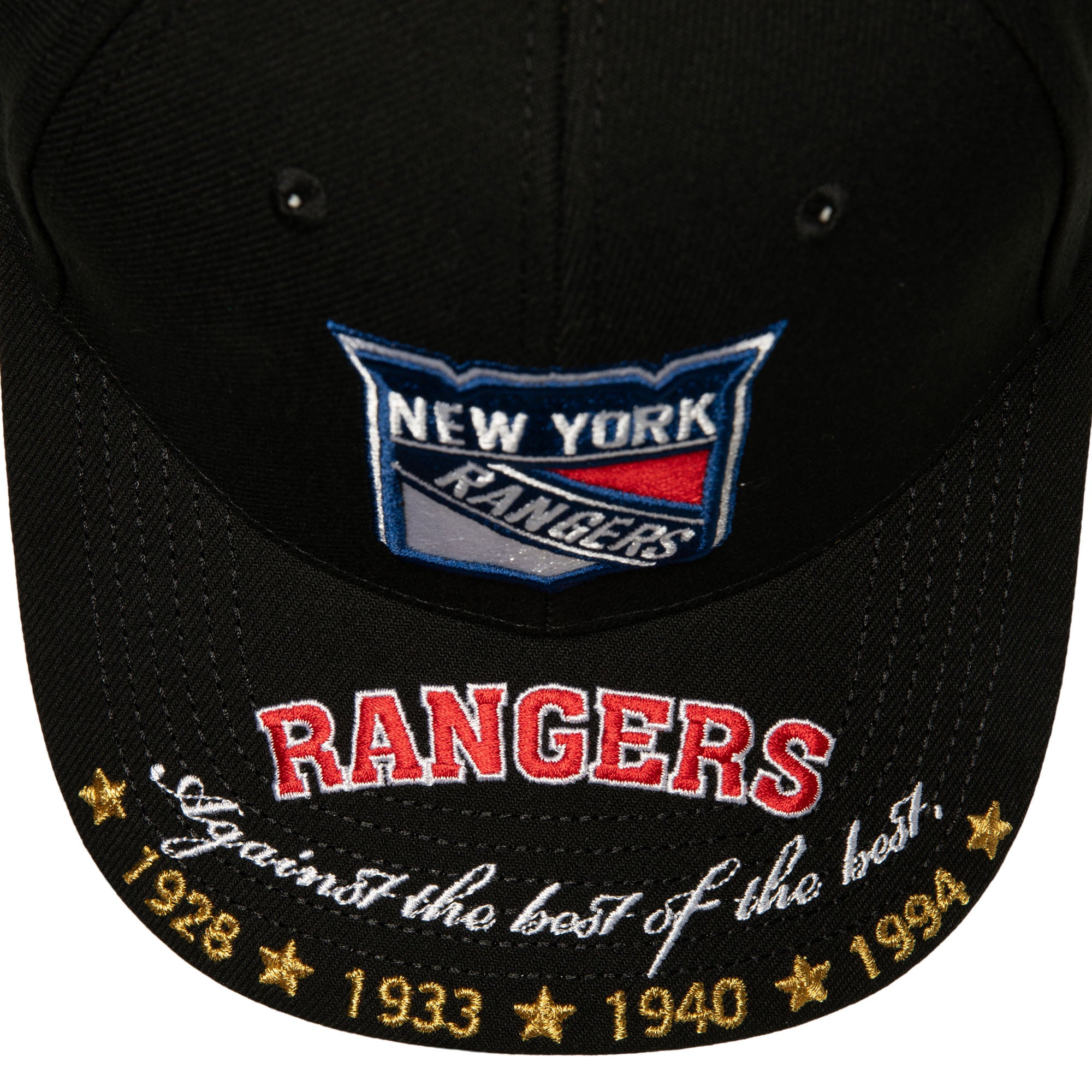 NHL AGAINST THE BEST PRO SNAPBACK VNTG RANGERS