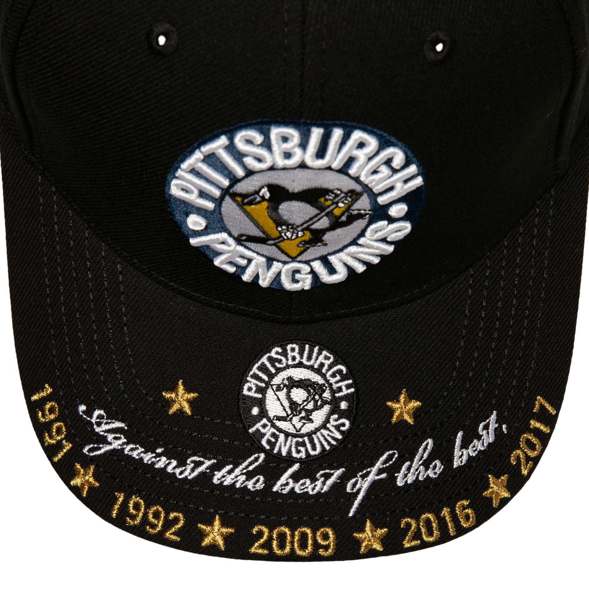 NHL AGAINST THE BEST PRO SNAPBACK VNTG PENGUINS