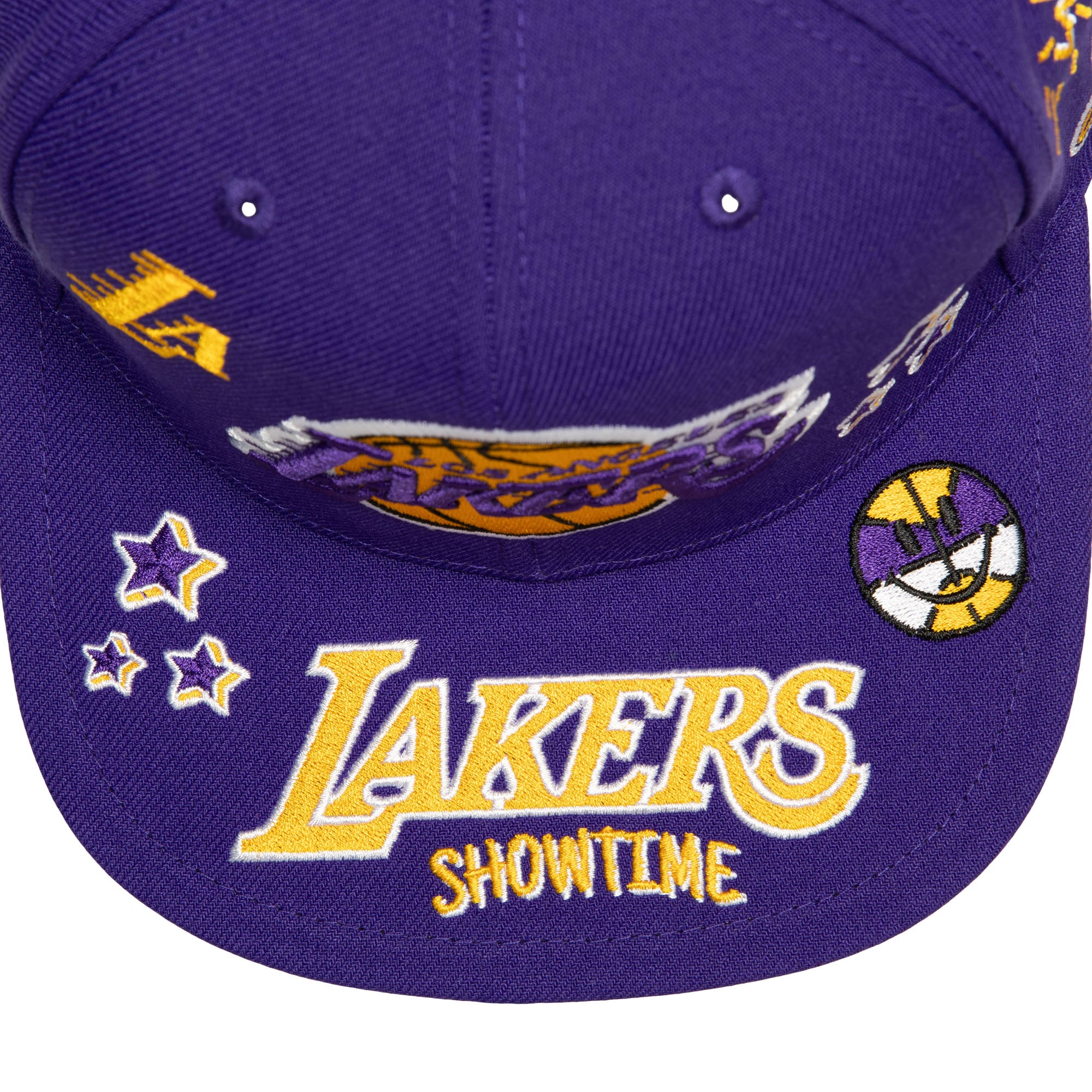 NBA ALL OUT SNAPBACK LAKERS