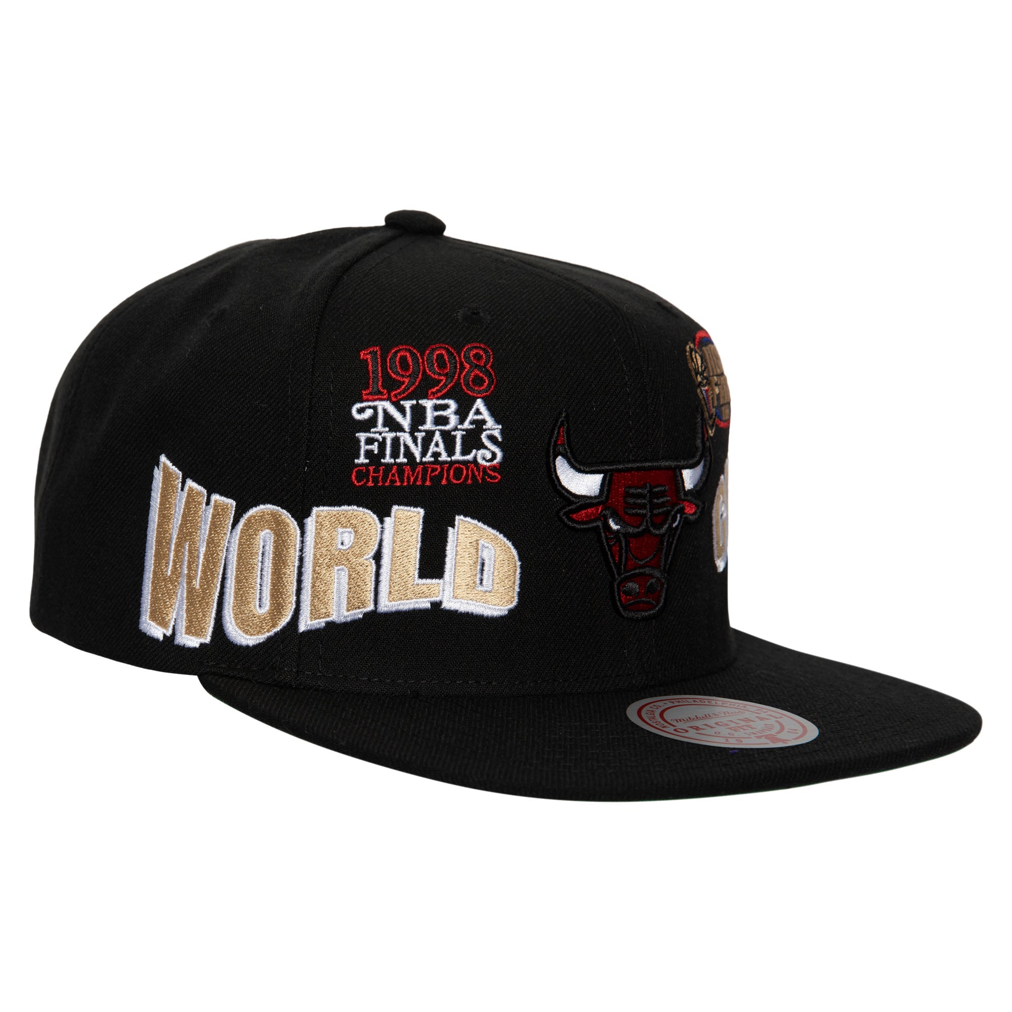 NBA WORLD CHAMPS SNAPBACK BULLS