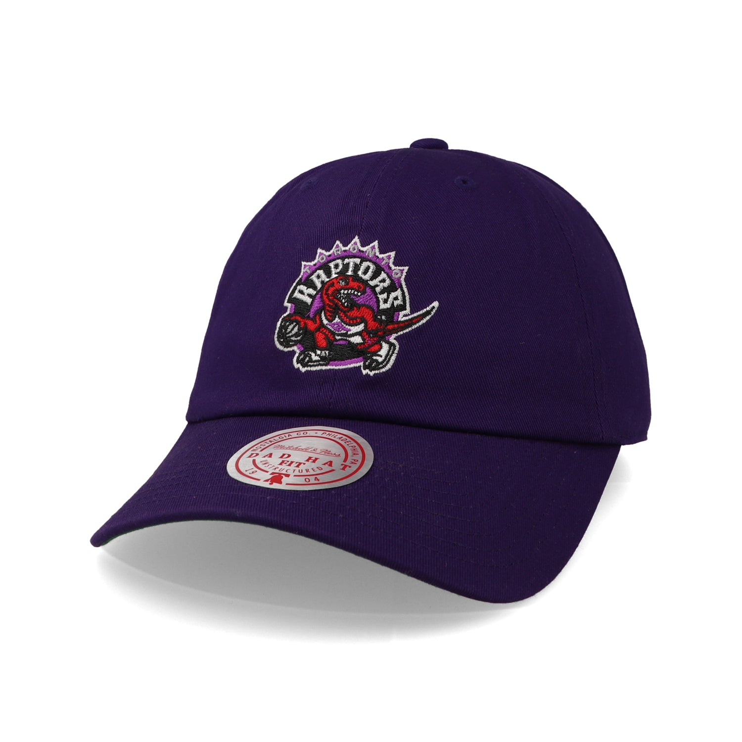 Gorra M&N NBA Team Ground 2.0 Dad Strapback HWC Raptors