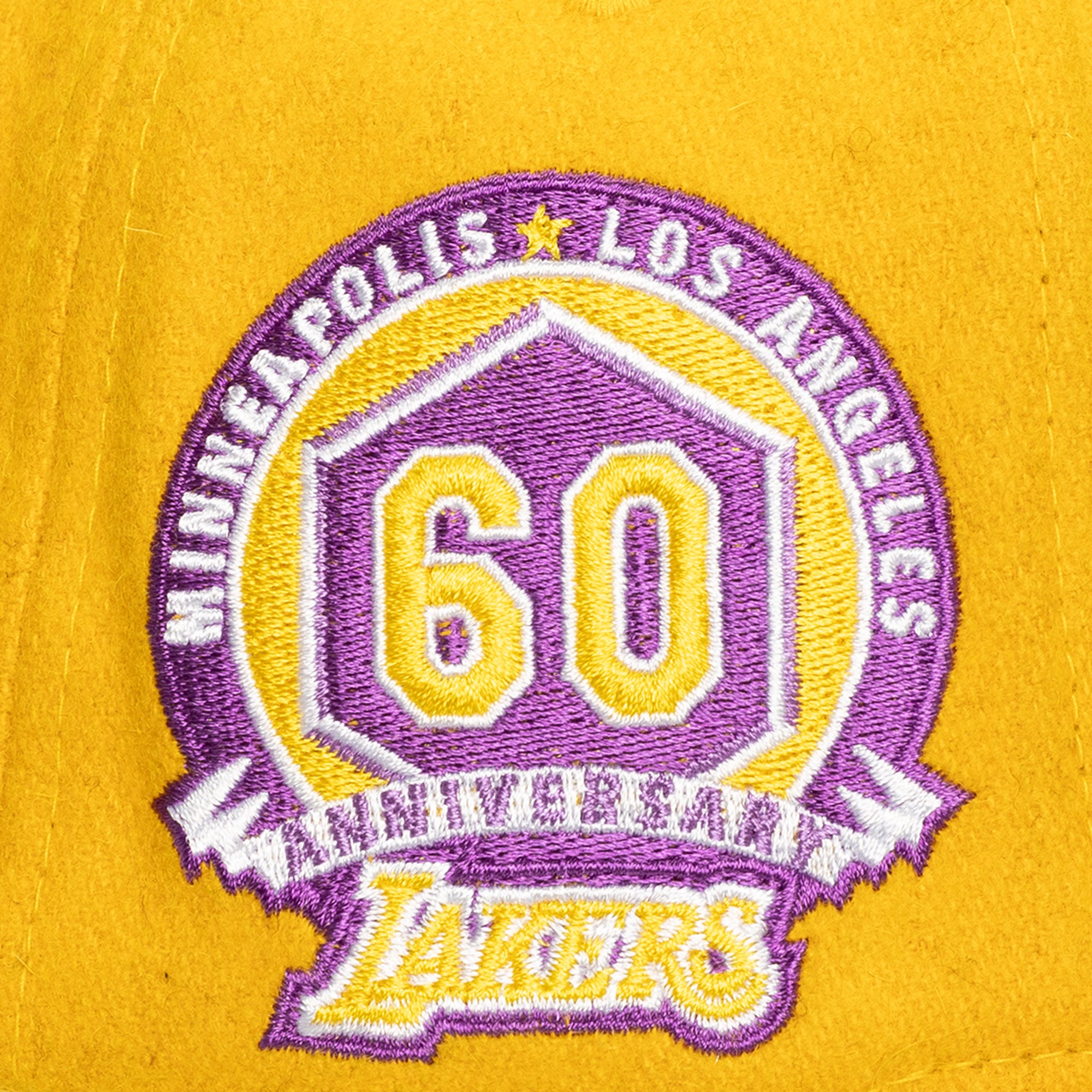 Gorra M&N NBA Kicking Wool Pro Strapback Lakers