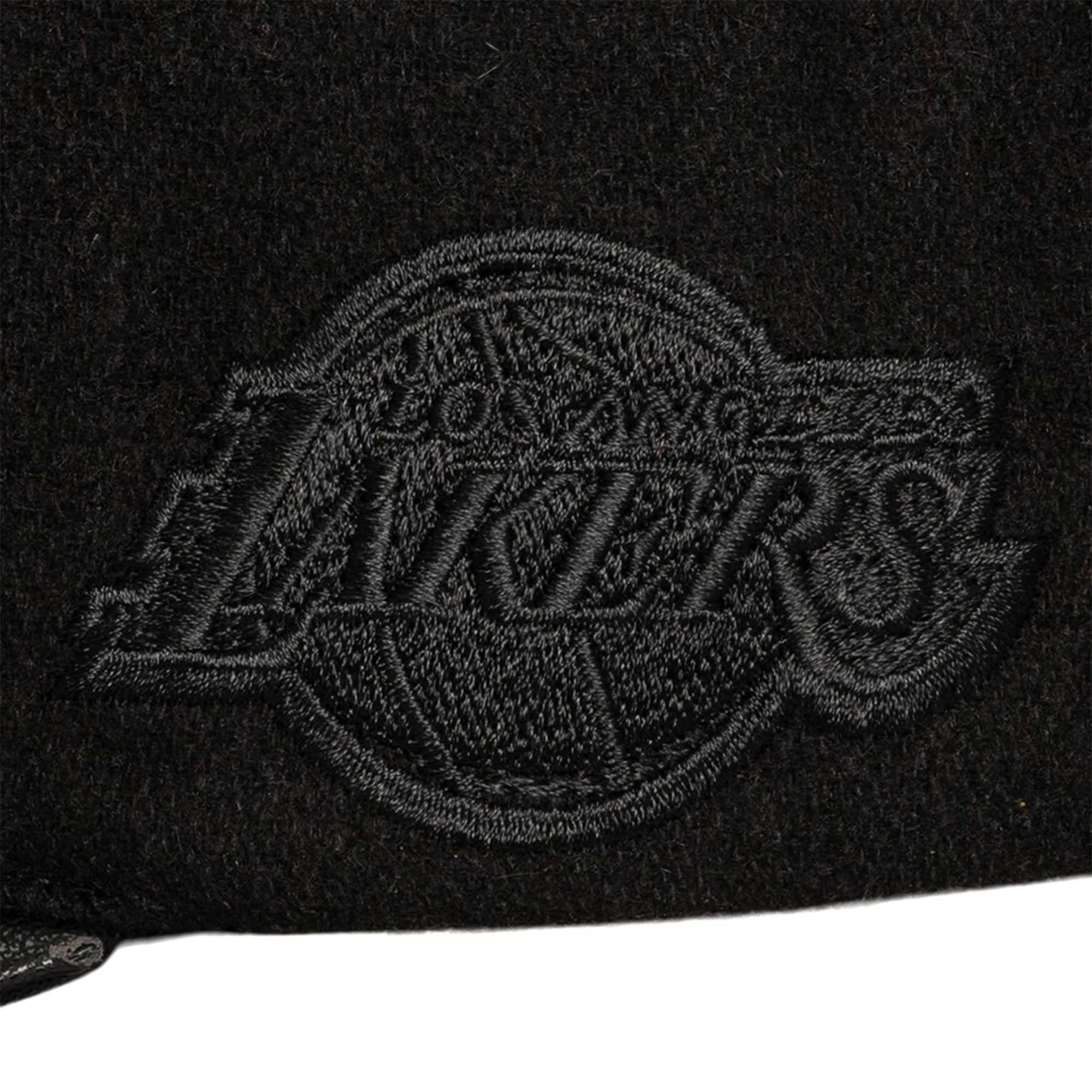 Gorra M&N NBA Black Out Wool Pro Strapback Lakers