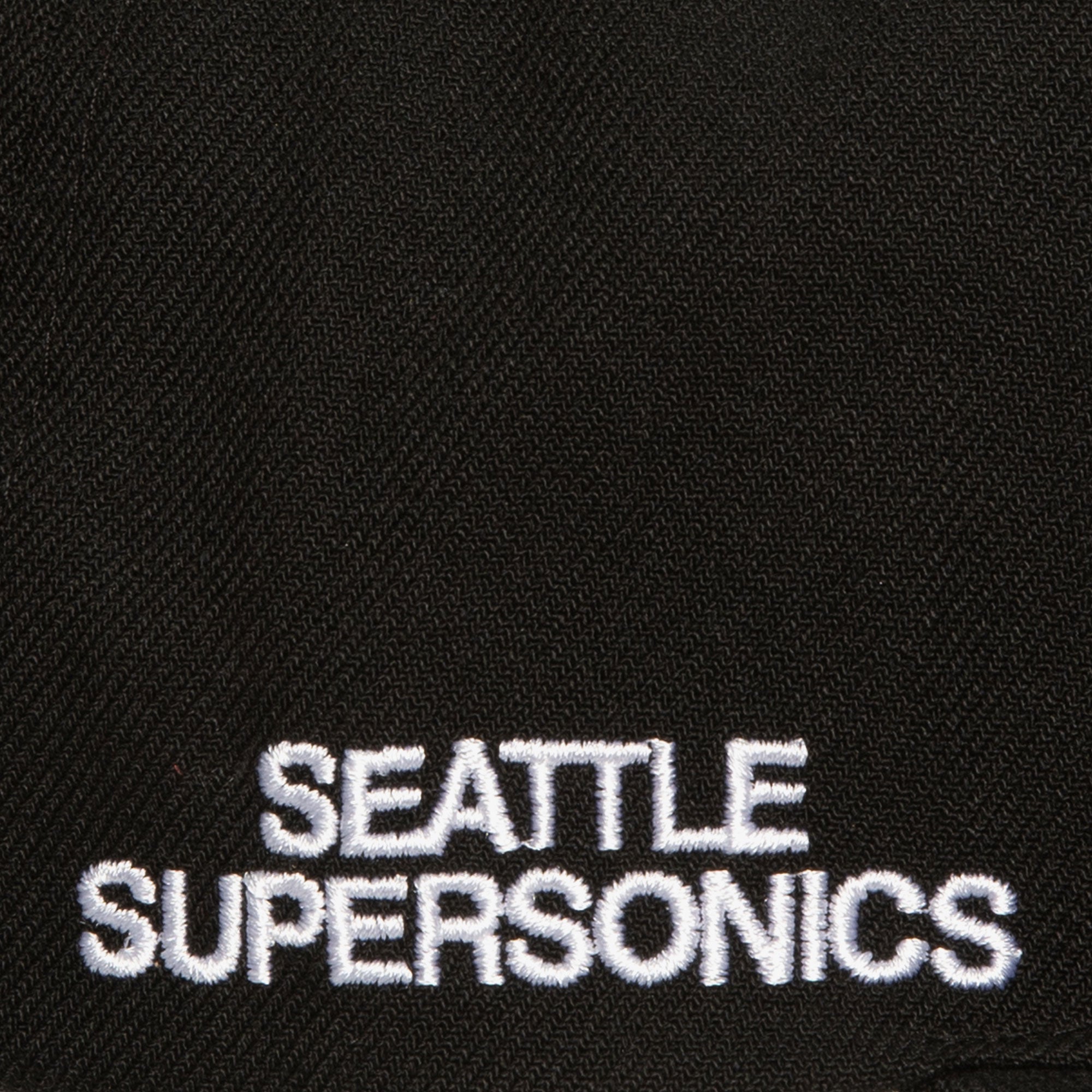 Gorra M&N NBA Evergreen Black White Snapback Hwc Supersonics