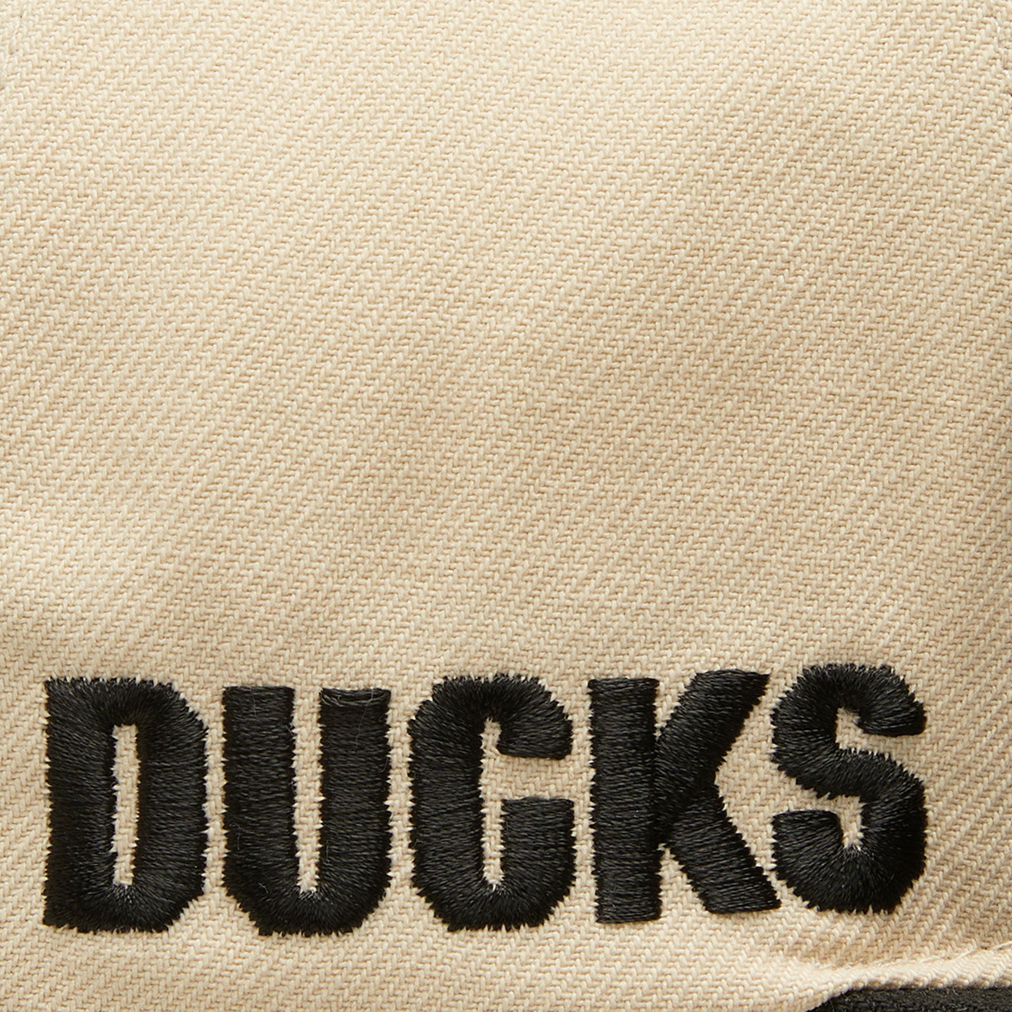 Gorra M&N NHL Evergreen Cream Black Snapback Vntg Ducks