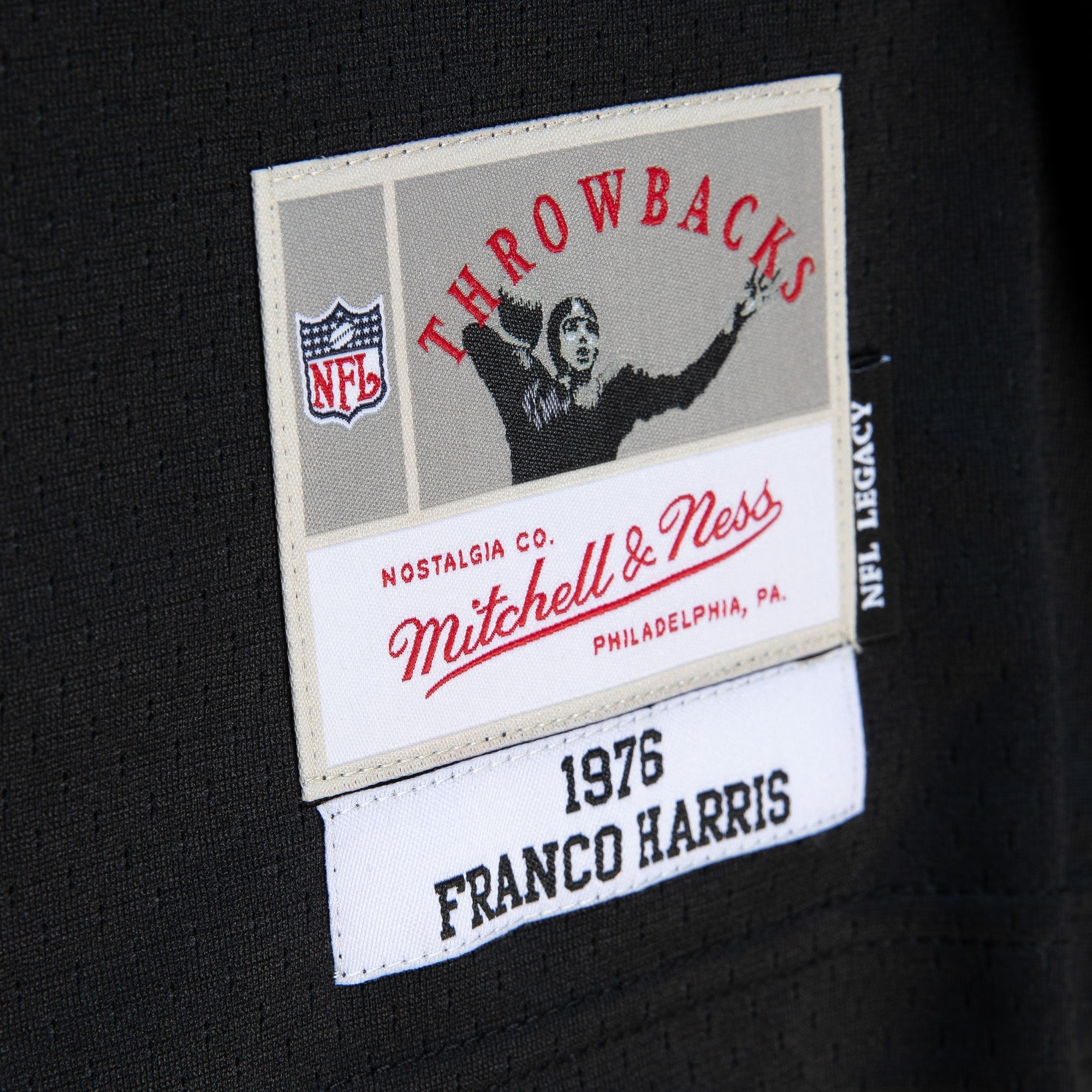 NFL LEGACY JERSEY STEELERS 1976 FRANCO HARRIS AFC