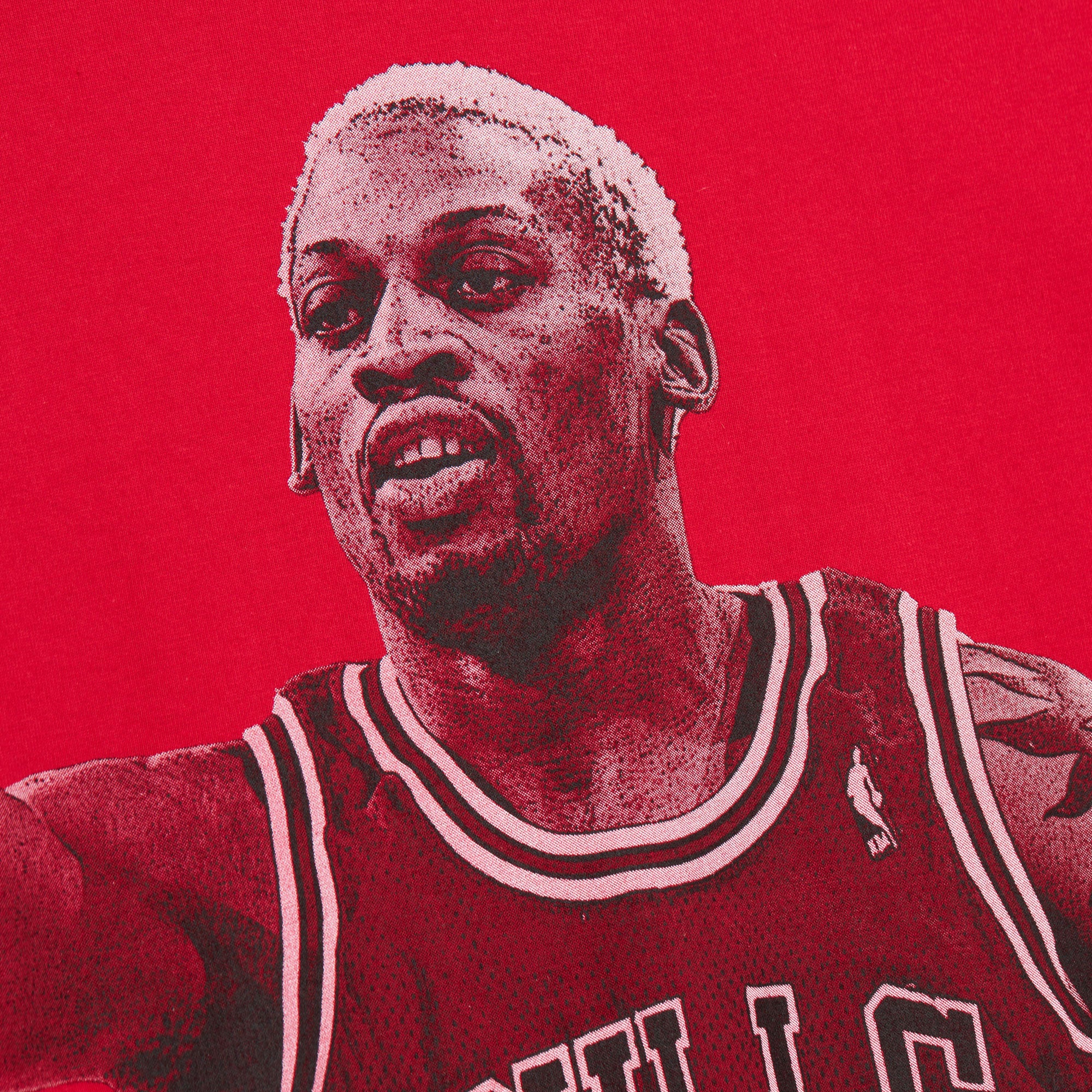 Tee M&N NBA Ultimate Player Tee Vintage Logo Bulls Dennis Rodman