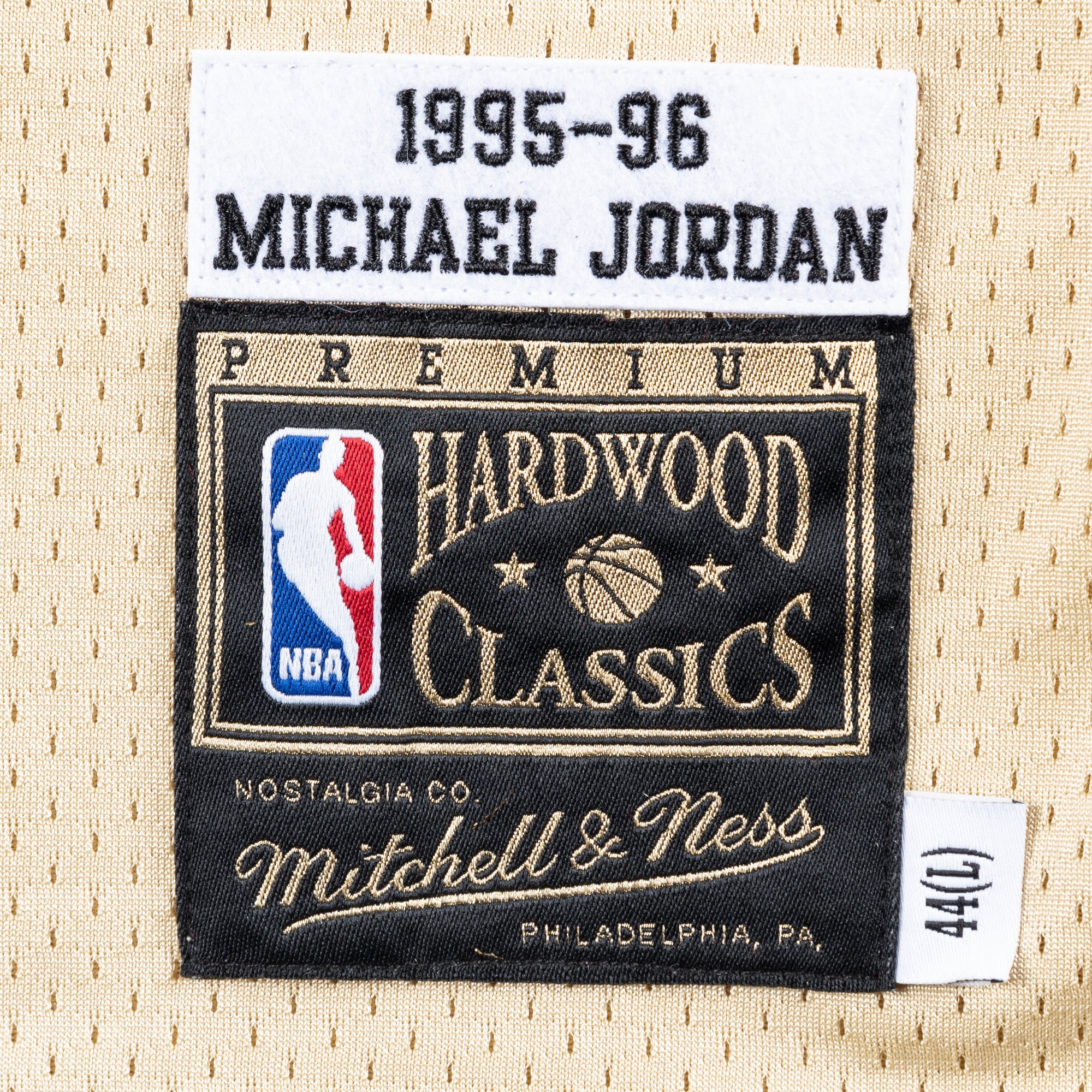 NBA Gold Basketball Jersey Bulls 95 Michael Jordan