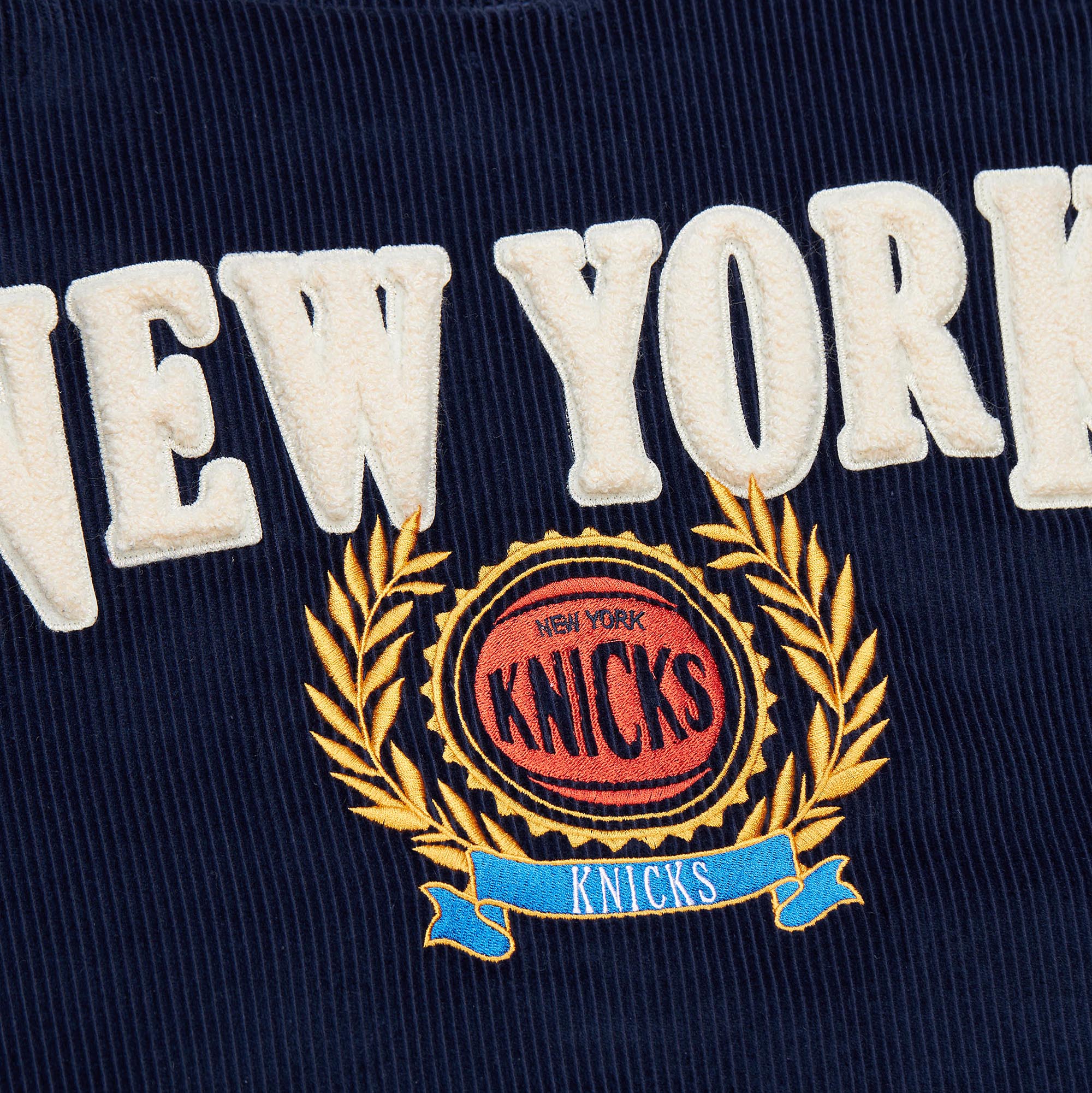 NBA COLLEGIATE VARSITY JACKET KNICKS