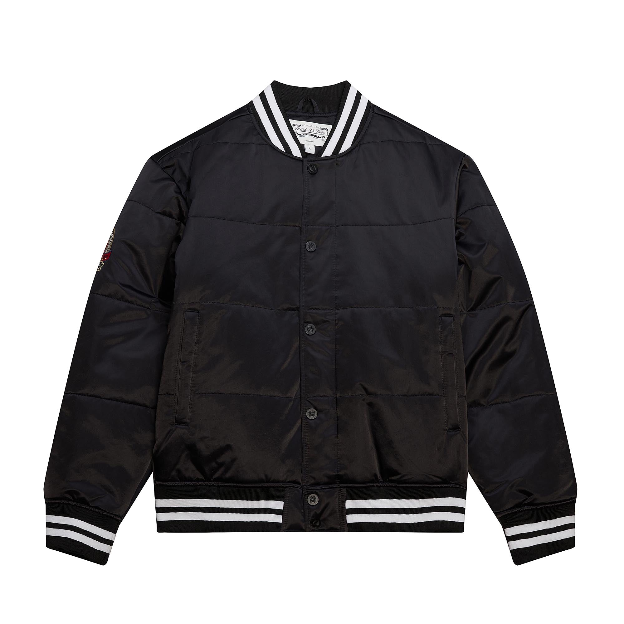 Chamarra Branded M&N Anniversary Puffer Satin